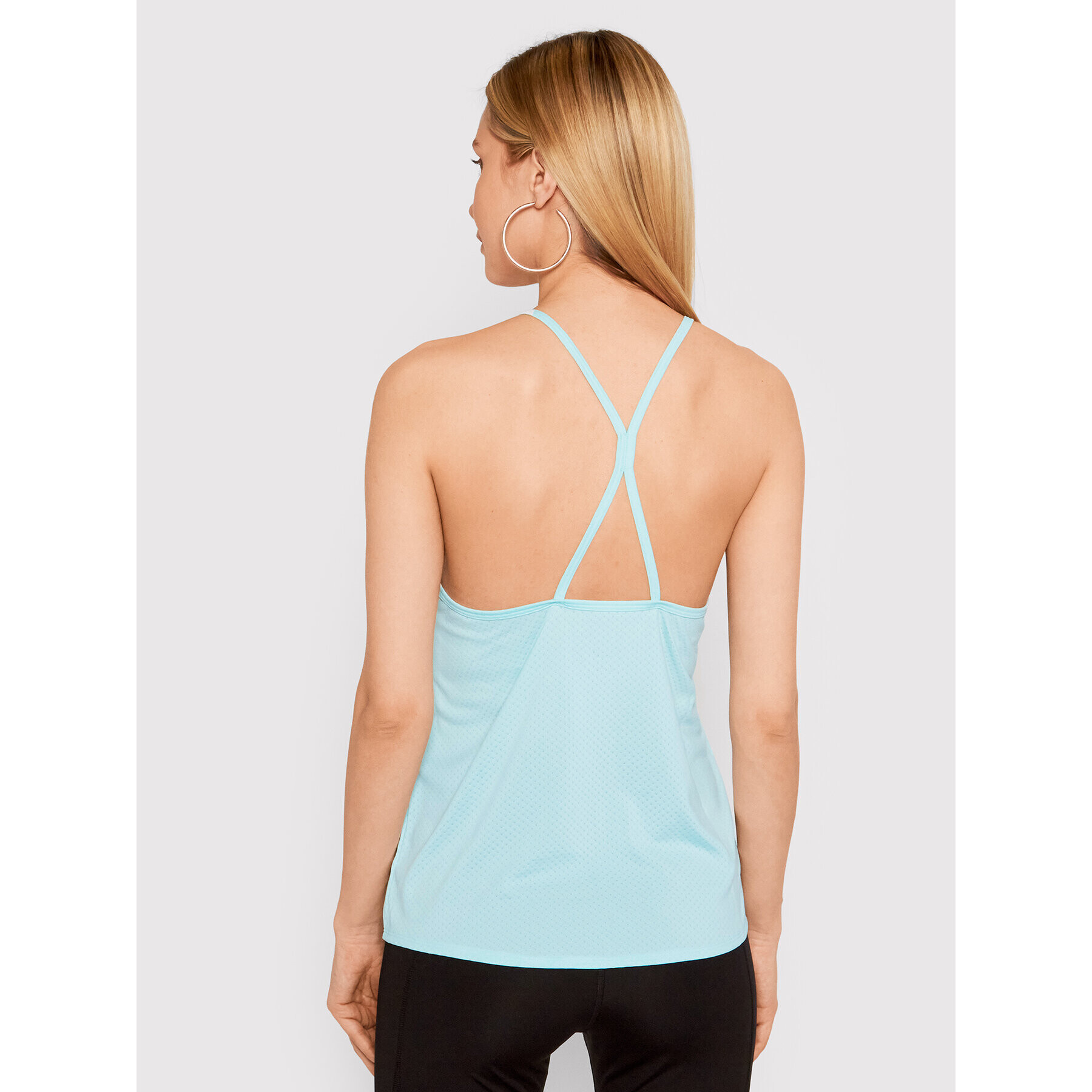 Calvin Klein Performance Top Mesk Tank 00GWS1K198 Modra Regular Fit - Pepit.si