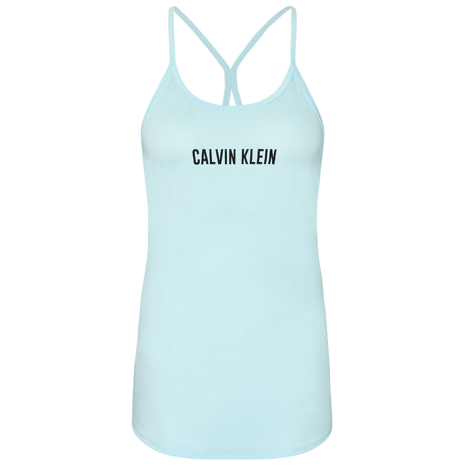 Calvin Klein Performance Top Mesk Tank 00GWS1K198 Modra Regular Fit - Pepit.si