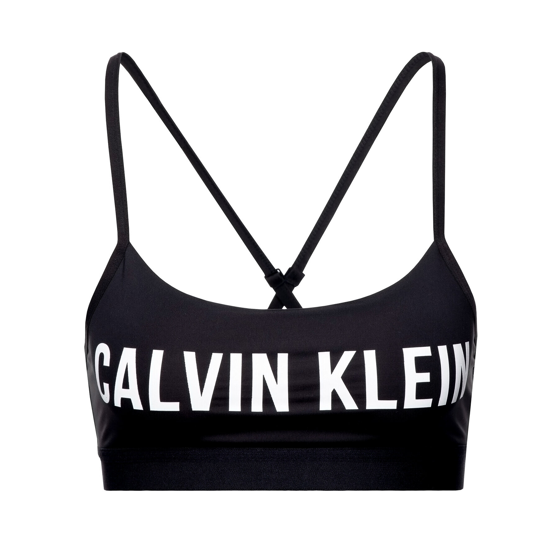 Calvin Klein Performance Top nedrček 00GWF8K147 Črna - Pepit.si