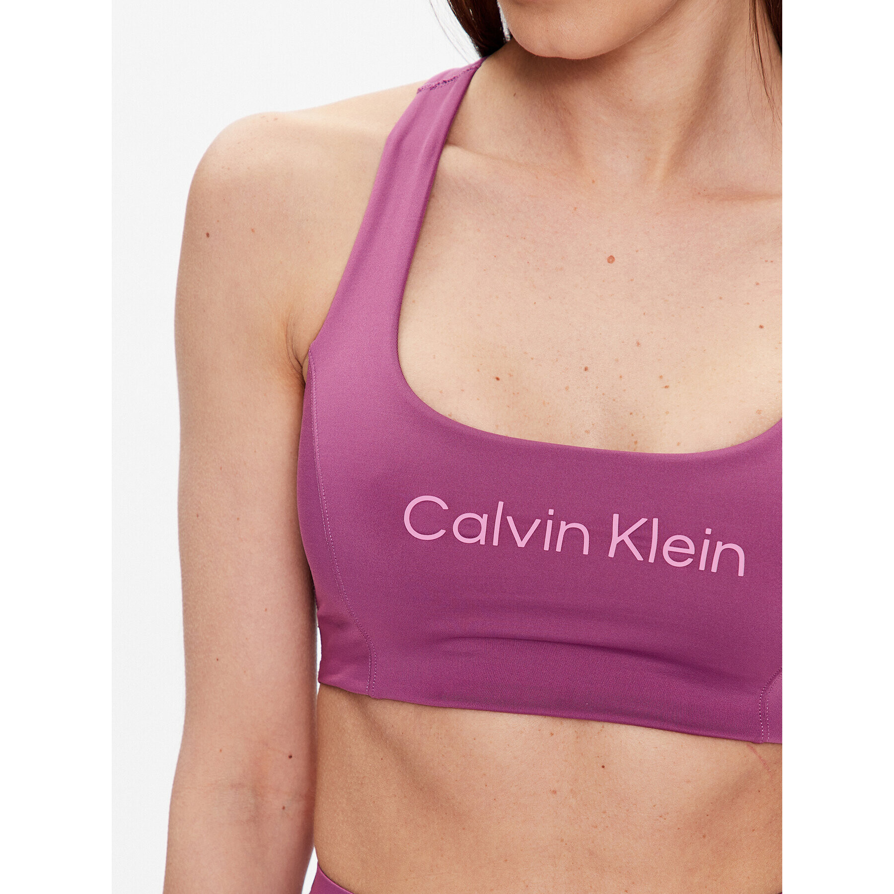 Calvin Klein Performance Top nedrček 00GWS3K119 Vijolična - Pepit.si