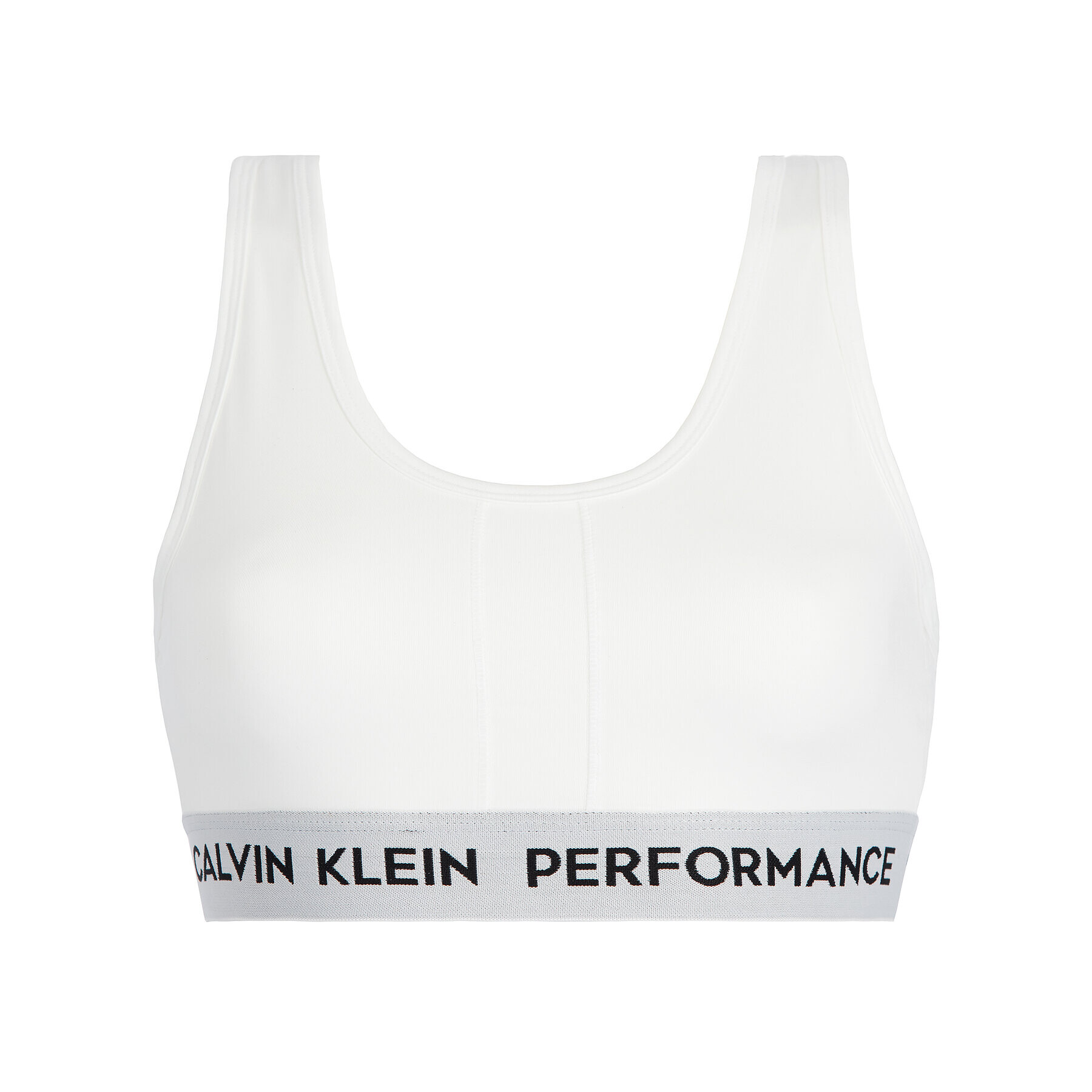 Calvin Klein Performance Top nedrček 00GWS8K116 Bela - Pepit.si