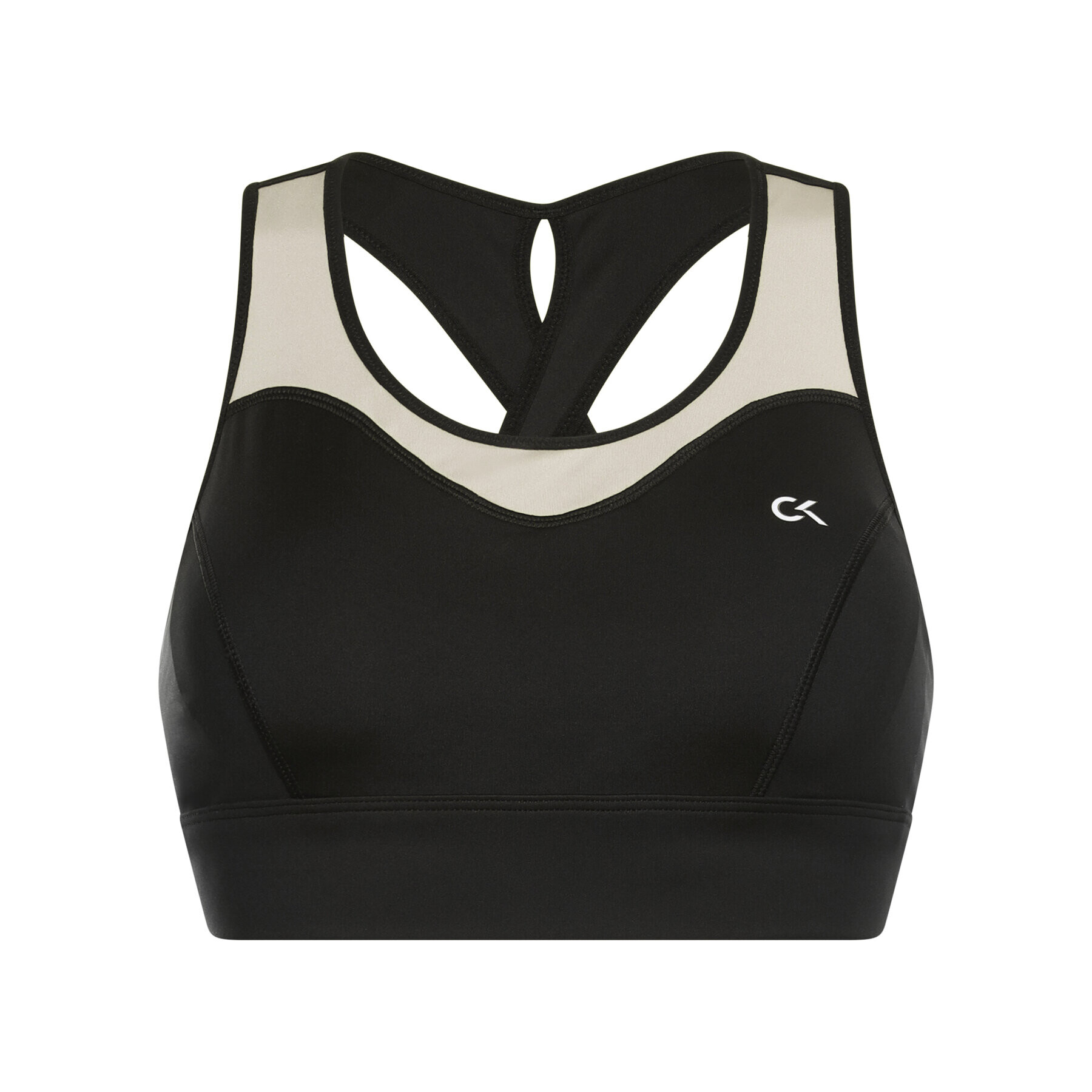 Calvin Klein Performance Top nedrček High Support Sports Bra 00GWS0K124 Črna - Pepit.si