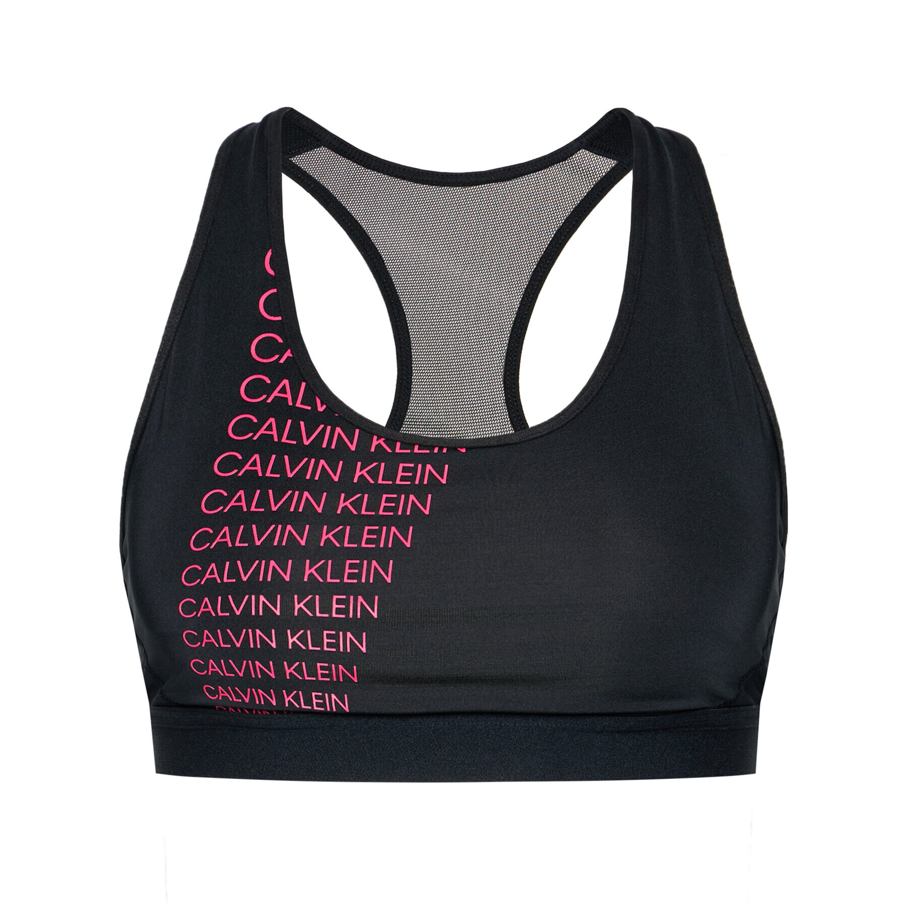 Calvin Klein Performance Top nedrček Medium Support 00GWT0K118 Črna - Pepit.si