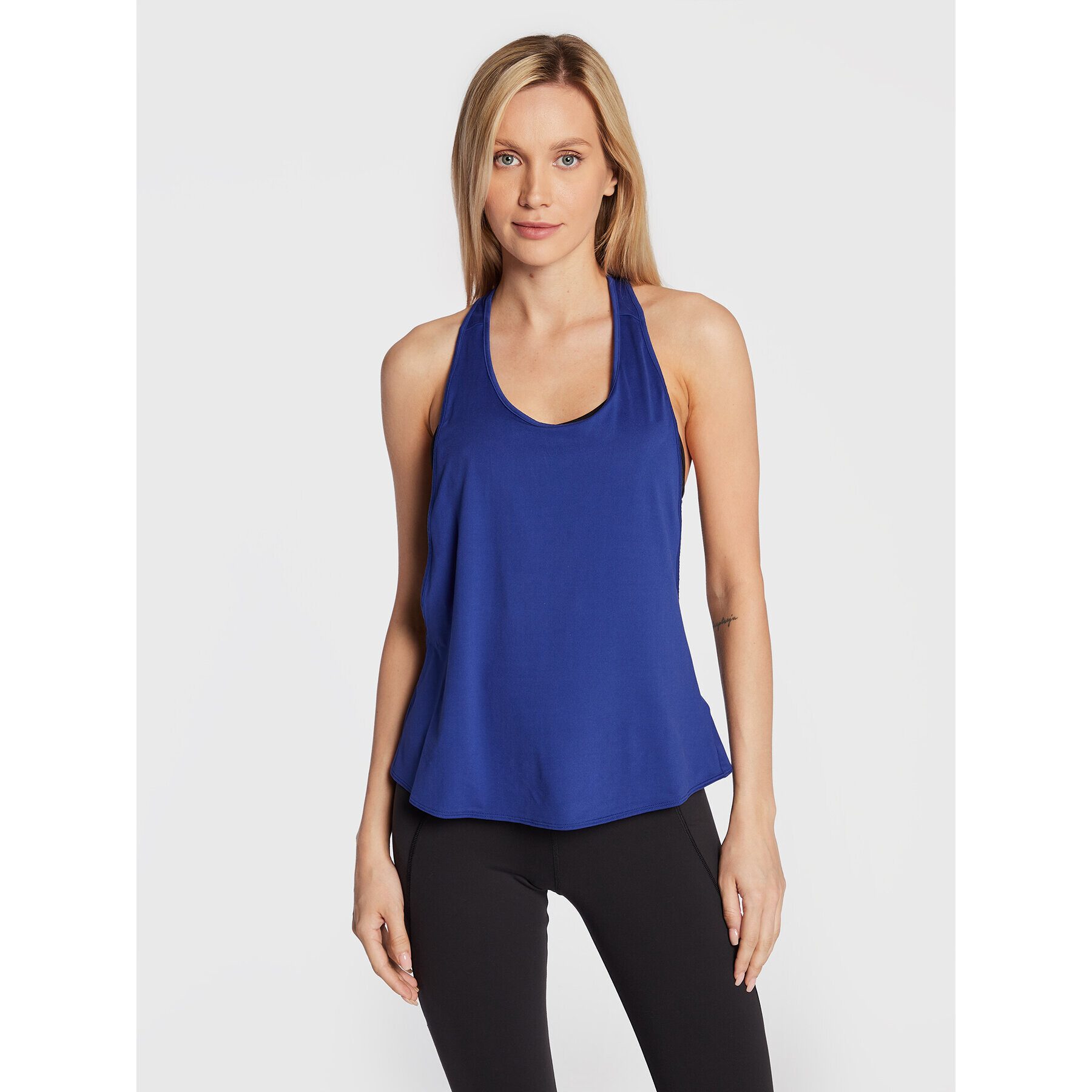 Calvin Klein Performance Top Wo Tank 00GWF2K132 Mornarsko modra Regular Fit - Pepit.si