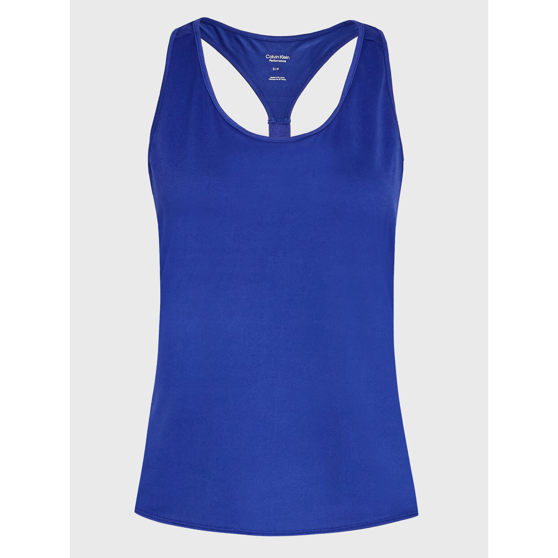 Calvin Klein Performance Top Wo Tank 00GWF2K132 Mornarsko modra Regular Fit - Pepit.si