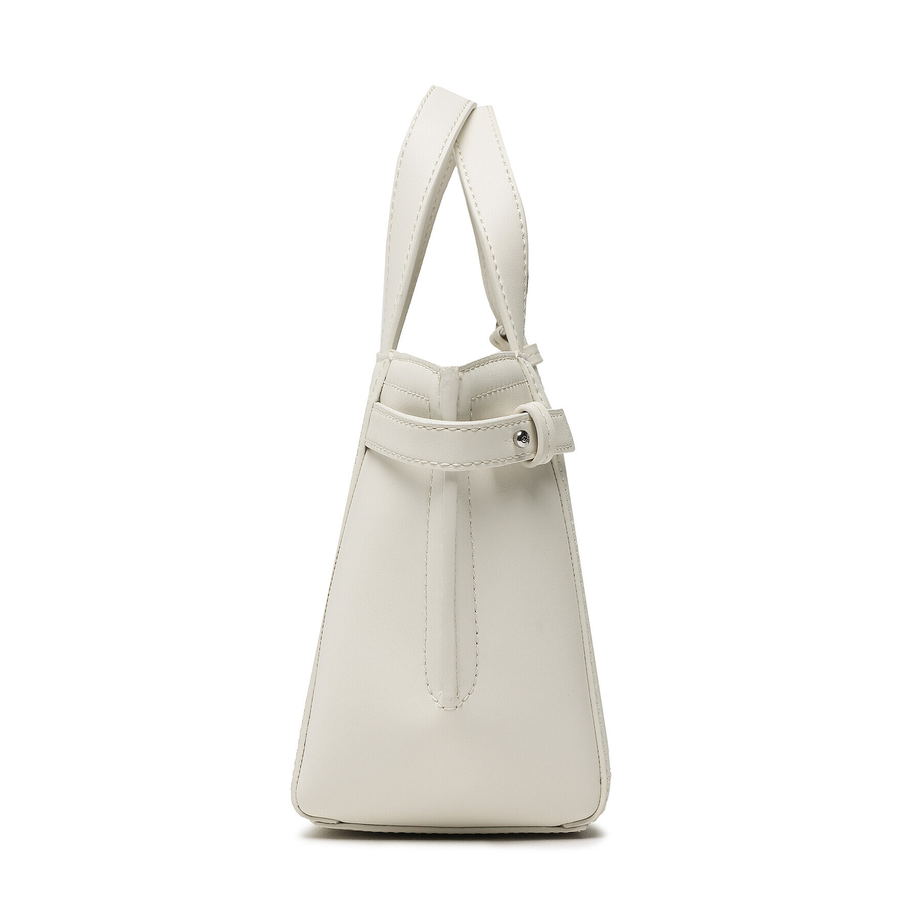 Calvin Klein Ročna torba Minimal Hardware Mini Tote K60K609847 Bež - Pepit.si