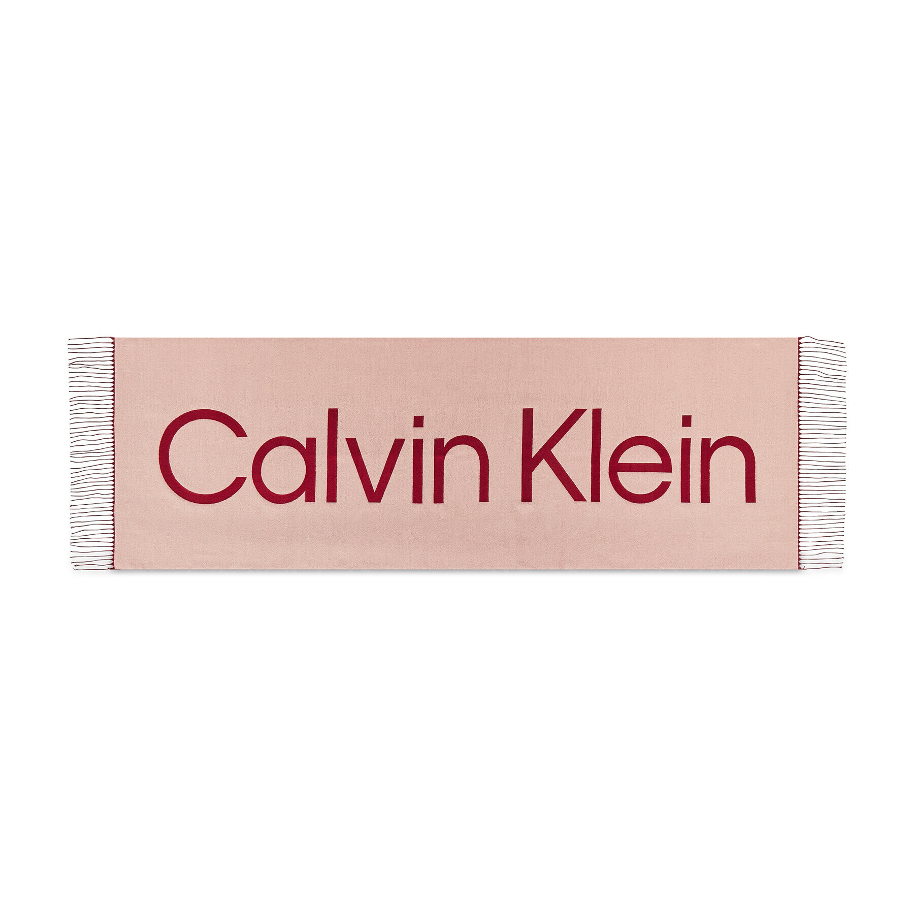 Calvin Klein Ruta Fringes K60K607322 Roza - Pepit.si