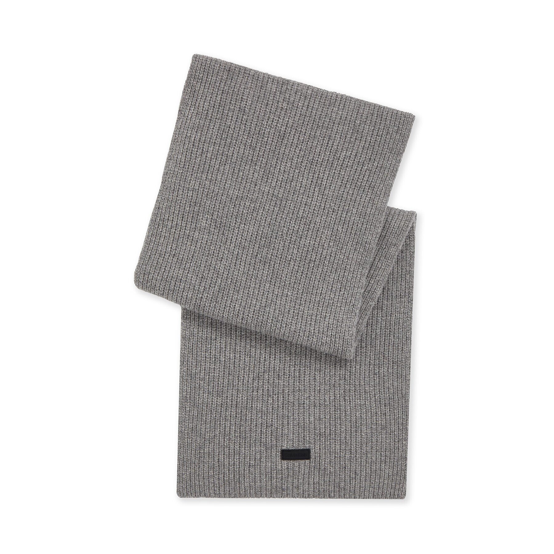 Calvin Klein Šal Daddy Wool Knit Scarf K50K510995 Siva - Pepit.si