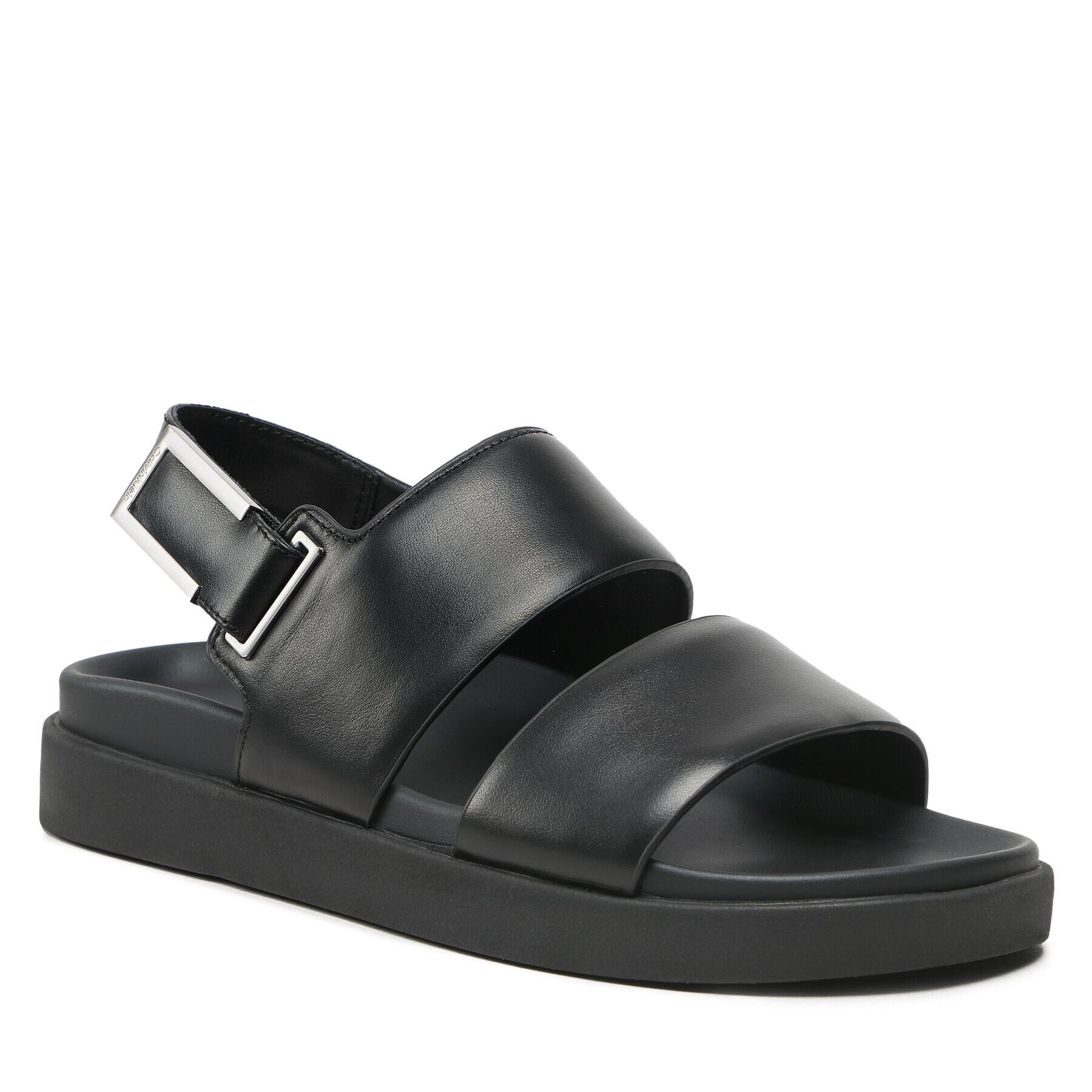 Calvin Klein Sandali Adj Sandal W/Hw HW0HW01479 Črna - Pepit.si