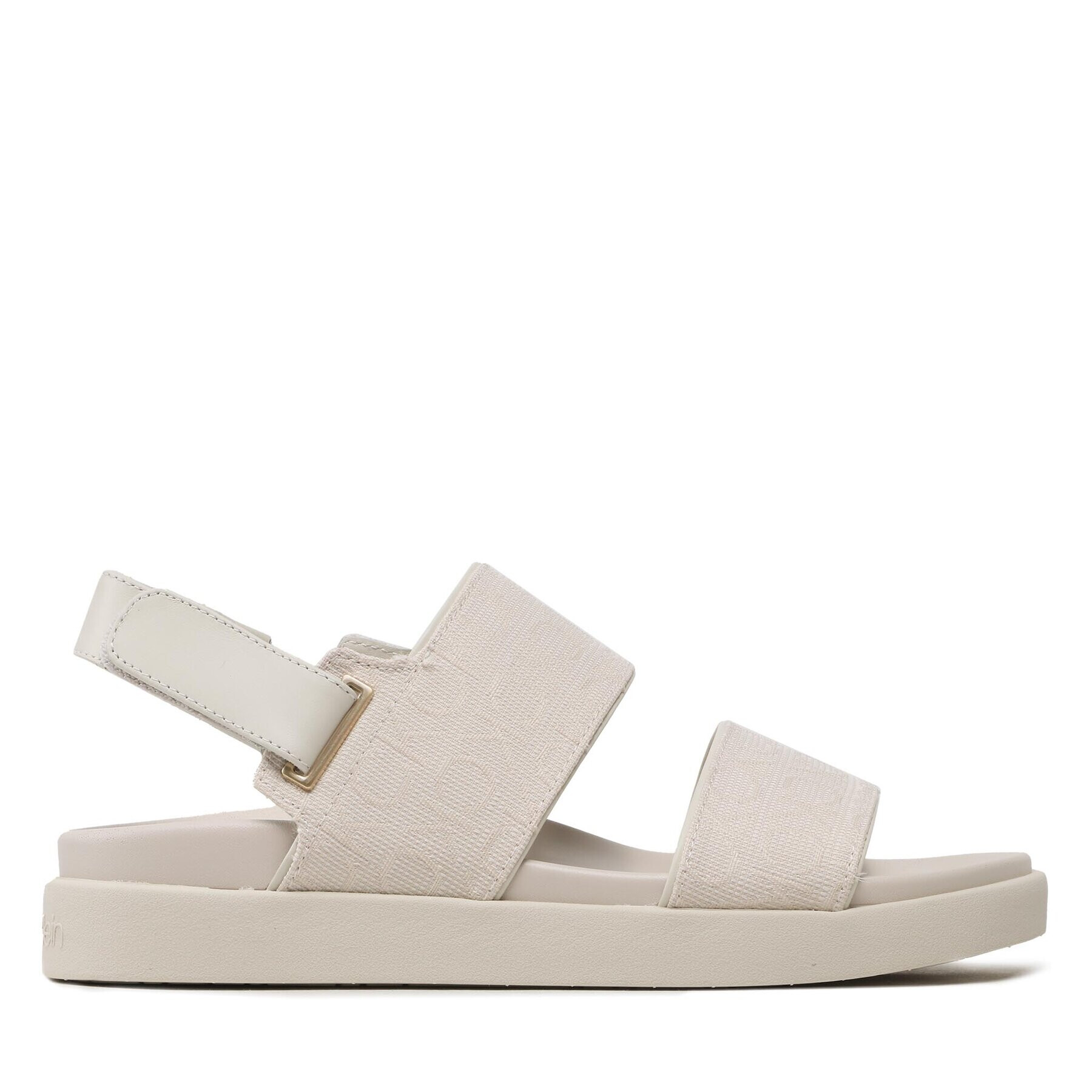 Calvin Klein Sandali Adj Sandal W/Hw-Jq HW0HW01491 Bež - Pepit.si