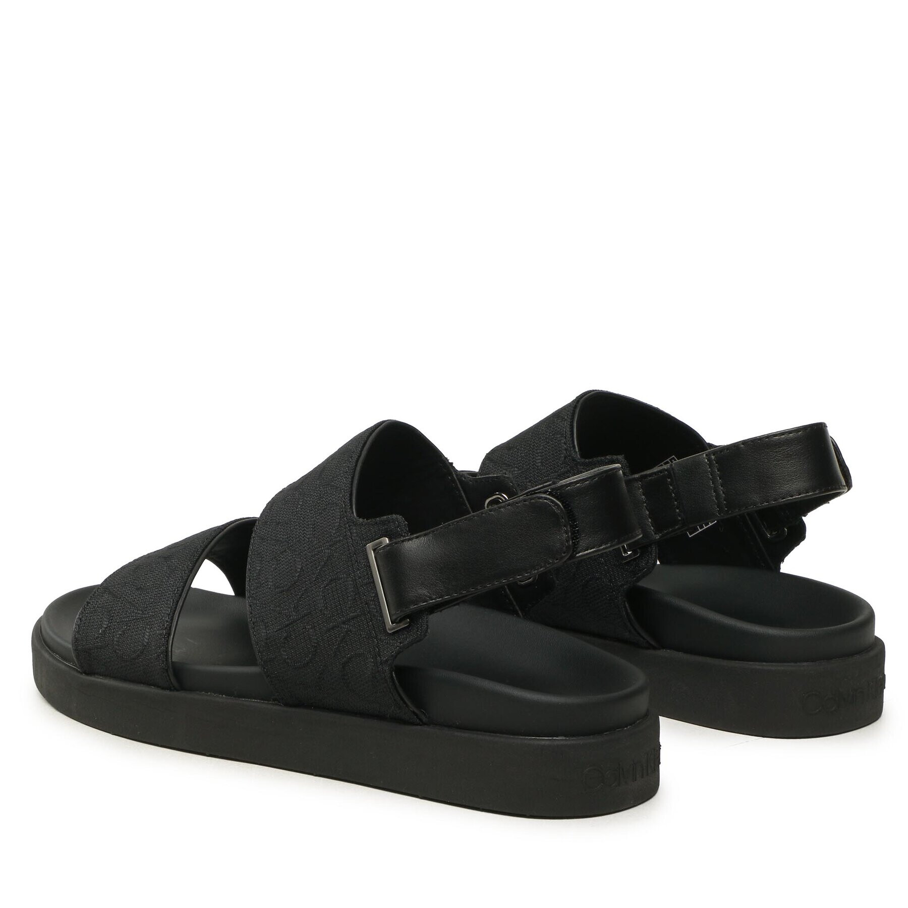 Calvin Klein Sandali Adj Sandal W/Hw-Jq HW0HW01491 Črna - Pepit.si