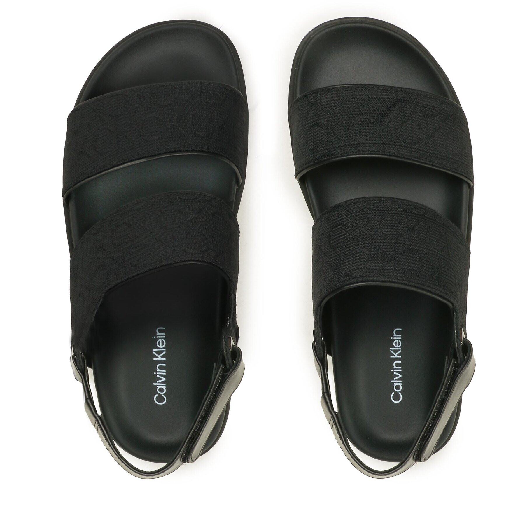 Calvin Klein Sandali Adj Sandal W/Hw-Jq HW0HW01491 Črna - Pepit.si