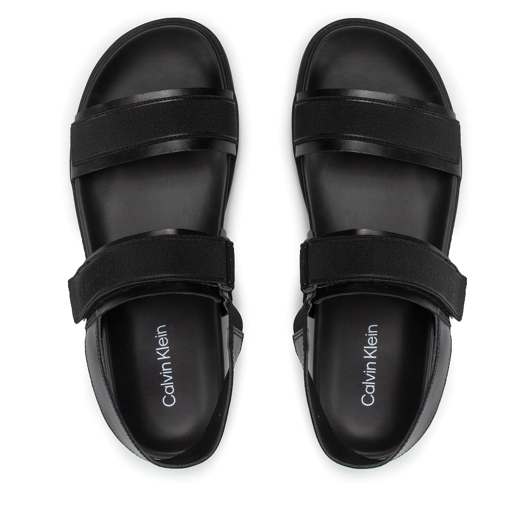 Calvin Klein Sandali Back Strap Sandal Wb HM0HM00466 Črna - Pepit.si