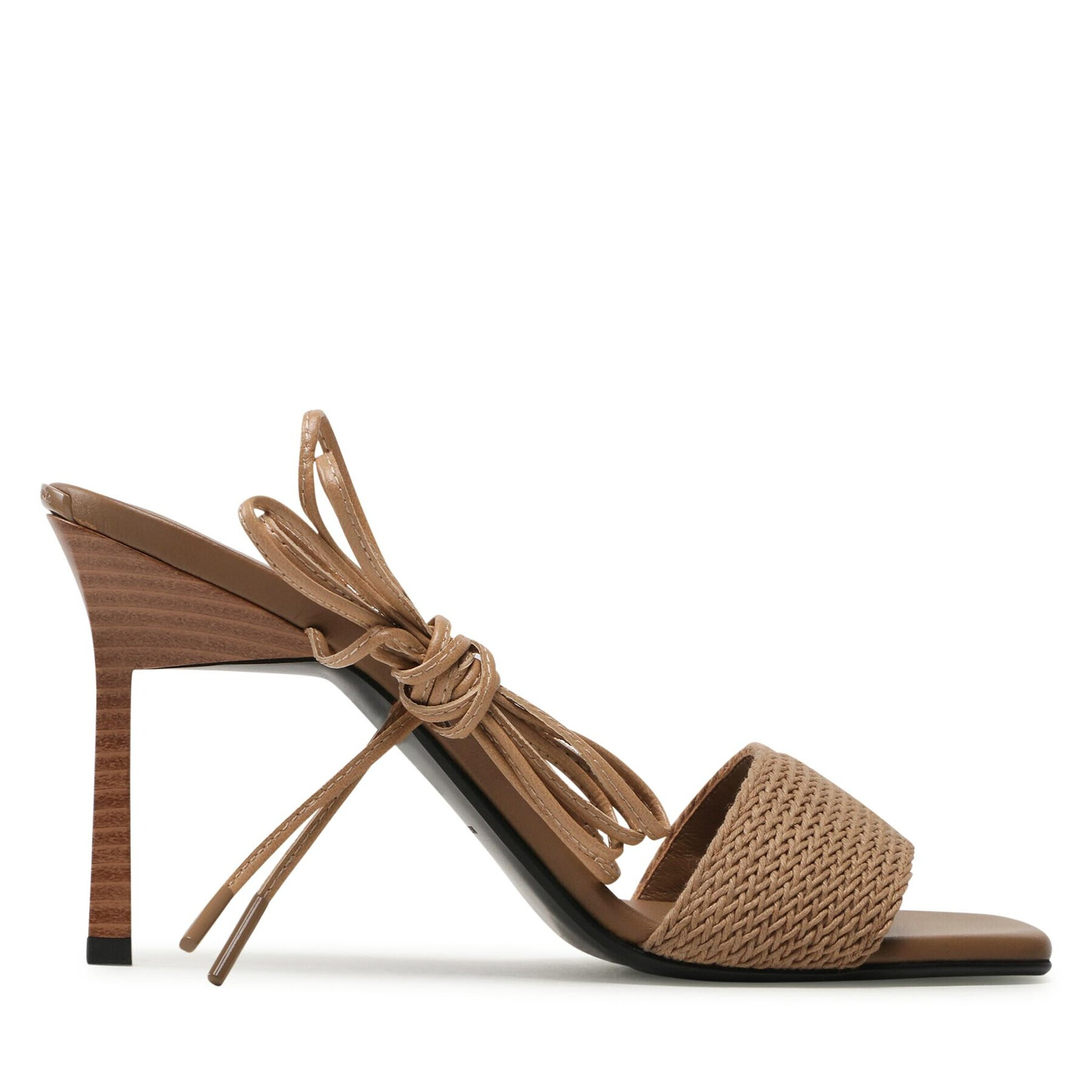 Calvin Klein Sandali Geo Stil Gladi Sandal 90Hh HW0HW01467 Rjava - Pepit.si