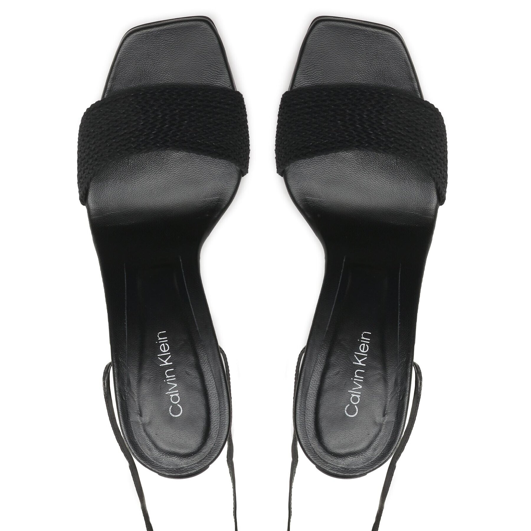 Calvin Klein Sandali Geo Stil Gladi Sandal HW0HW01467 Črna - Pepit.si