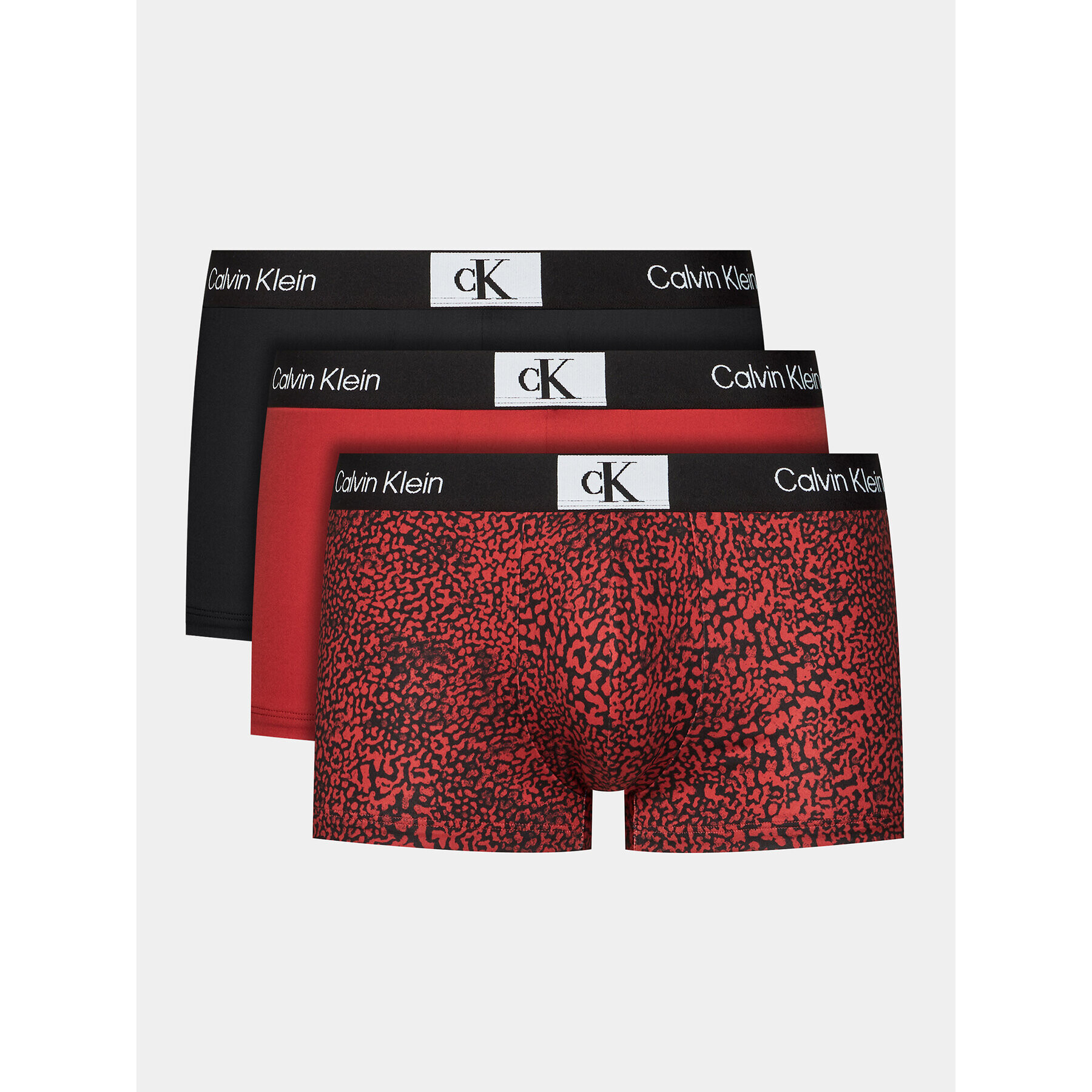 Calvin Klein Set 3 parov boksaric Low Rise Trunk 3Pk 000NB3532E Pisana - Pepit.si