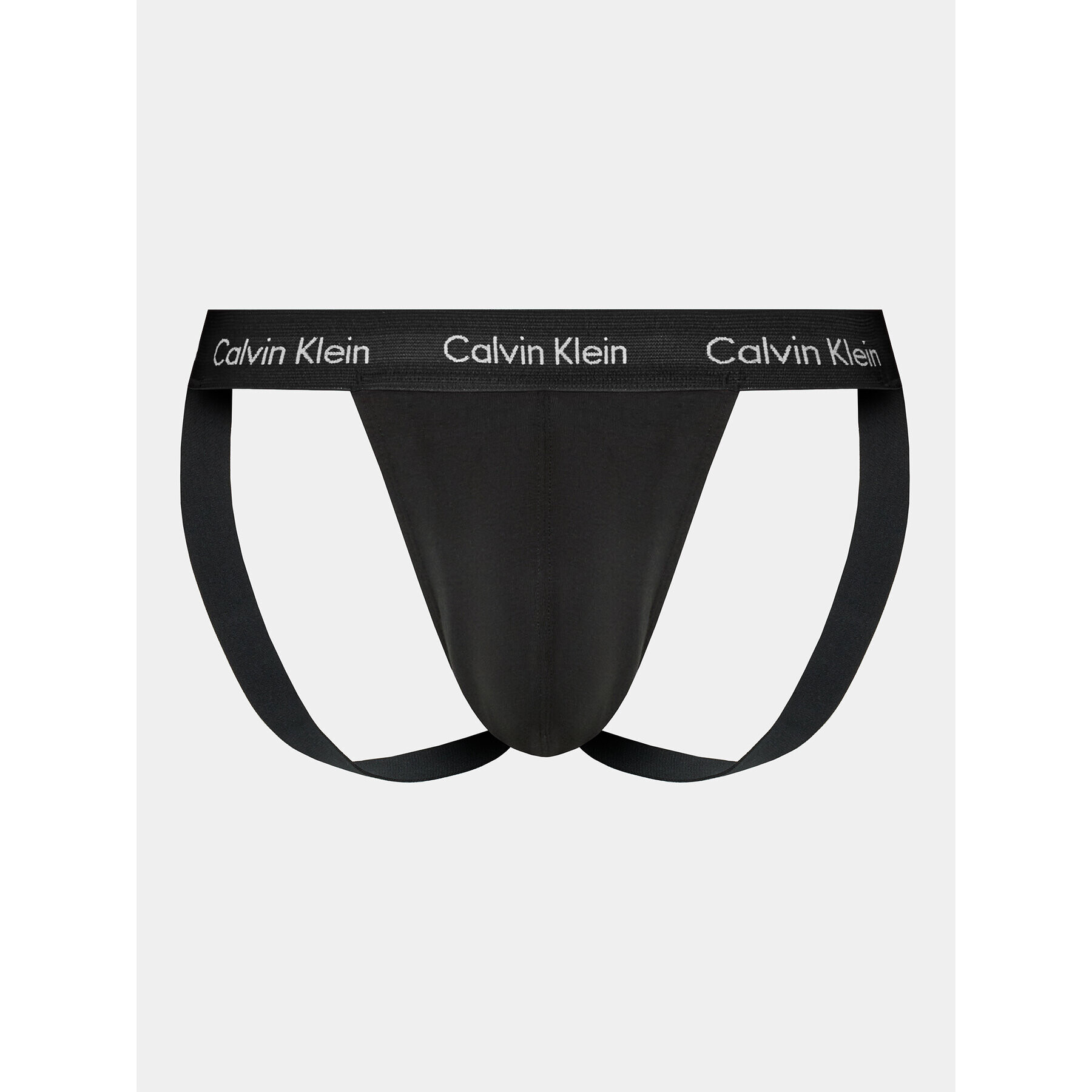 Calvin Klein Set 3 parov slipov Jock Strap Jock Strap 3Pk 000NB3054A Črna - Pepit.si