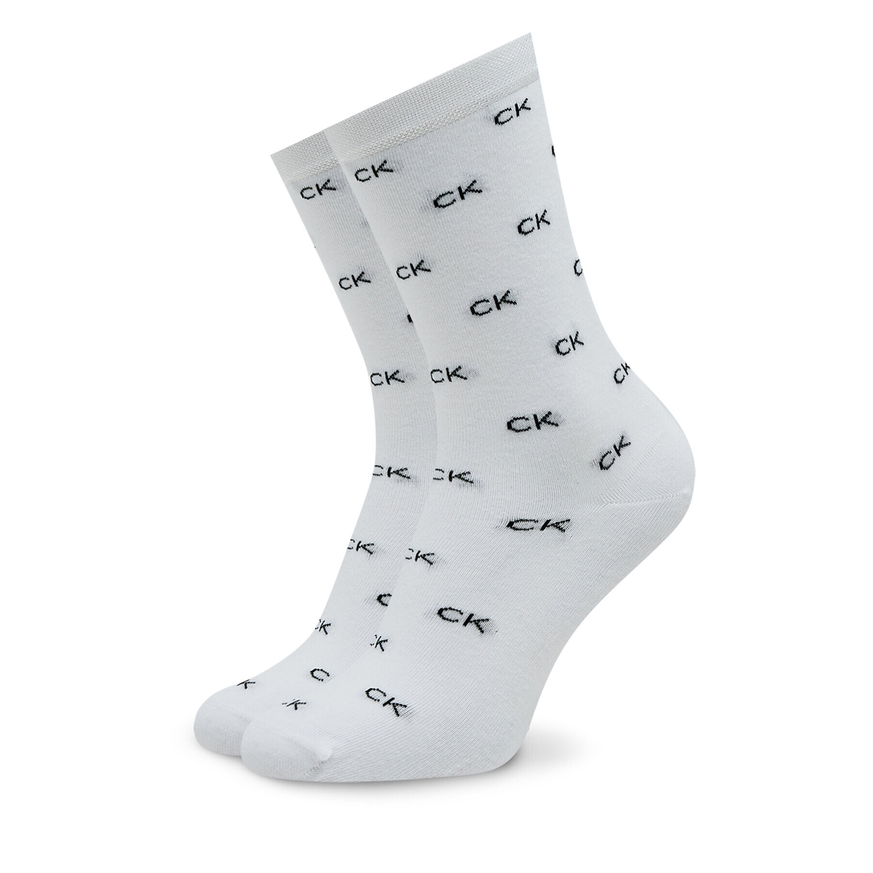 Calvin Klein Set 4 parov ženskih visokih nogavic Sock 4P Holiday 701225011 Črna - Pepit.si