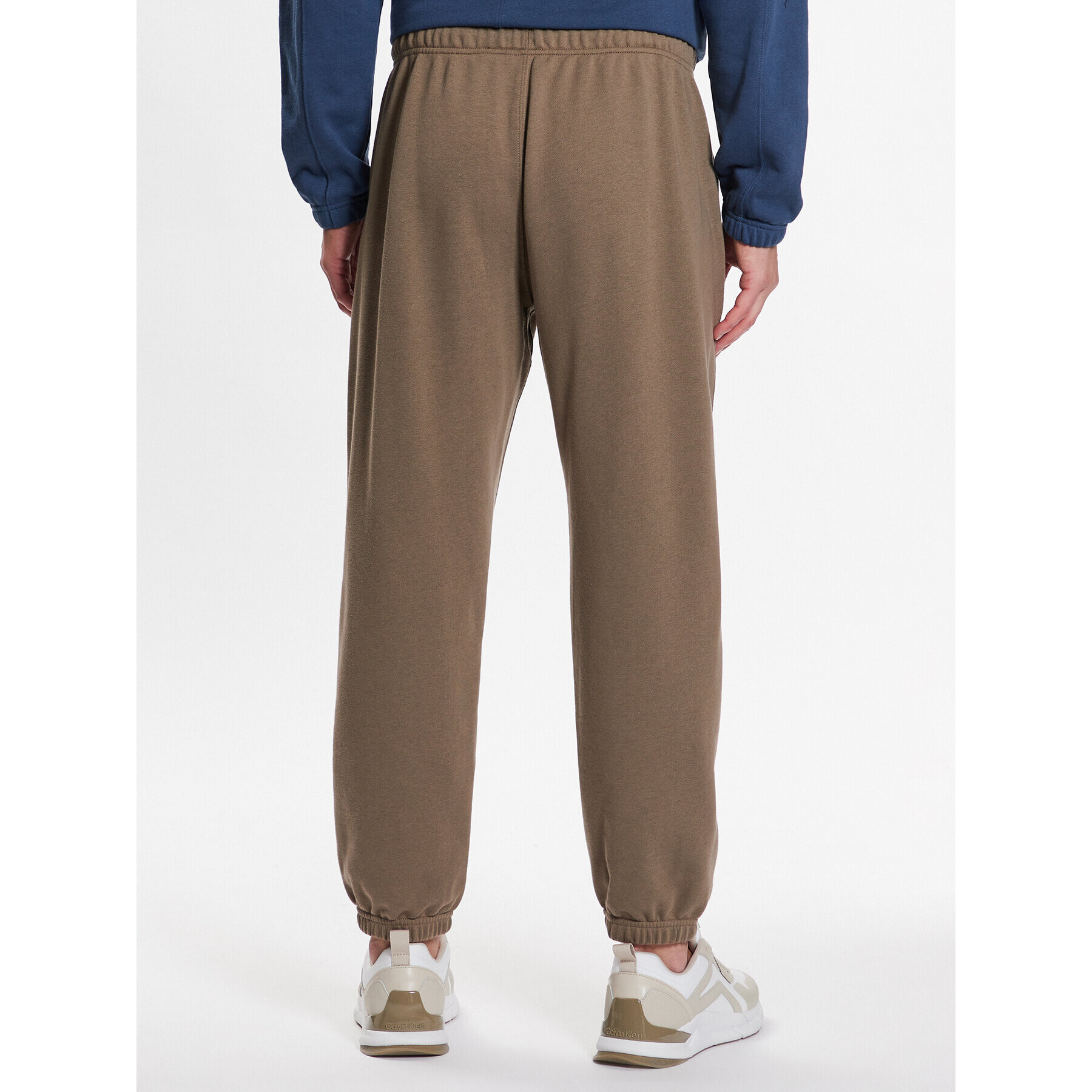 Calvin Klein Performance Spodnji del trenirke Knitt Pant 00GMS3P604 Khaki Relaxed Fit - Pepit.si