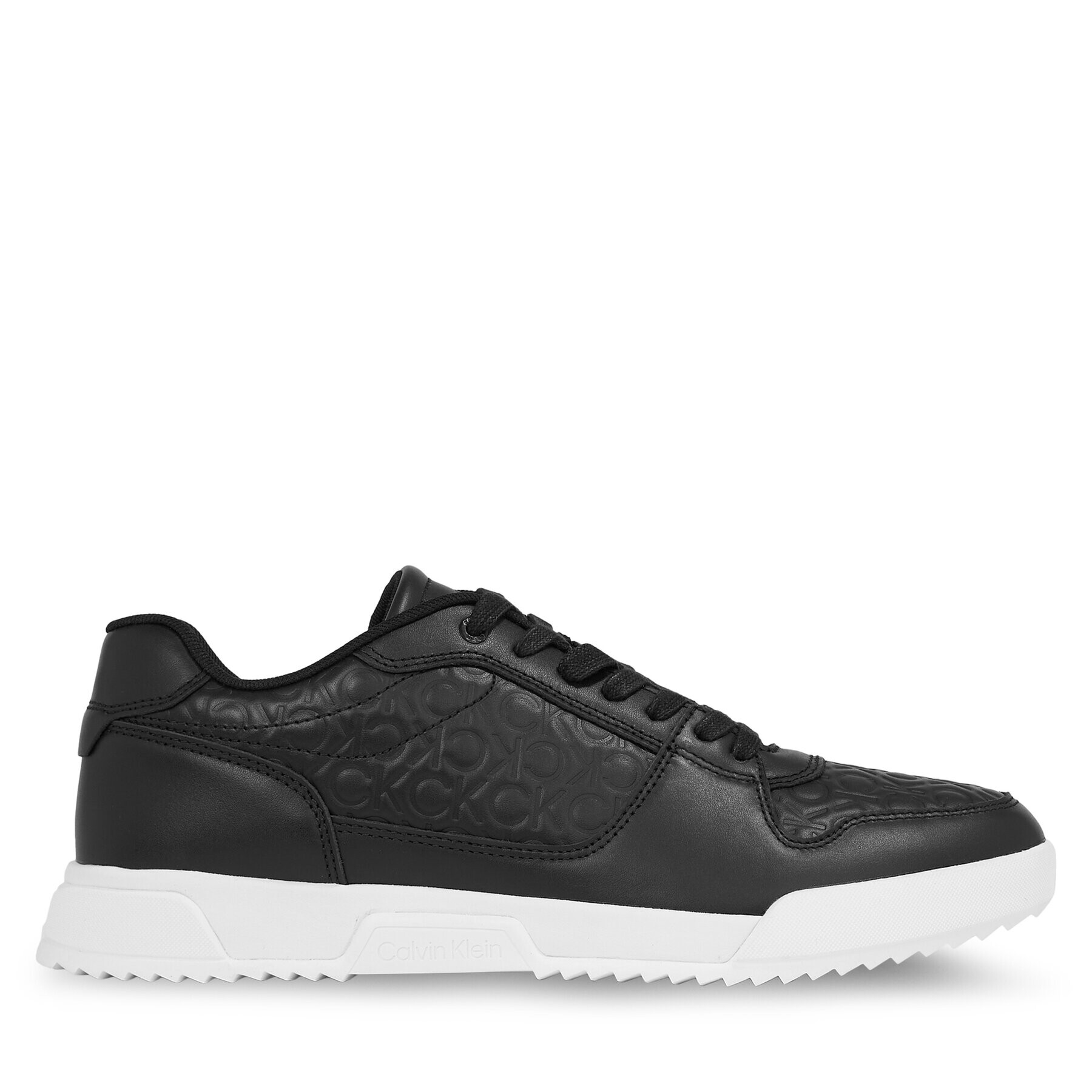 Calvin Klein Superge Low Top Lace Up Mono HM0HM01192 Črna - Pepit.si