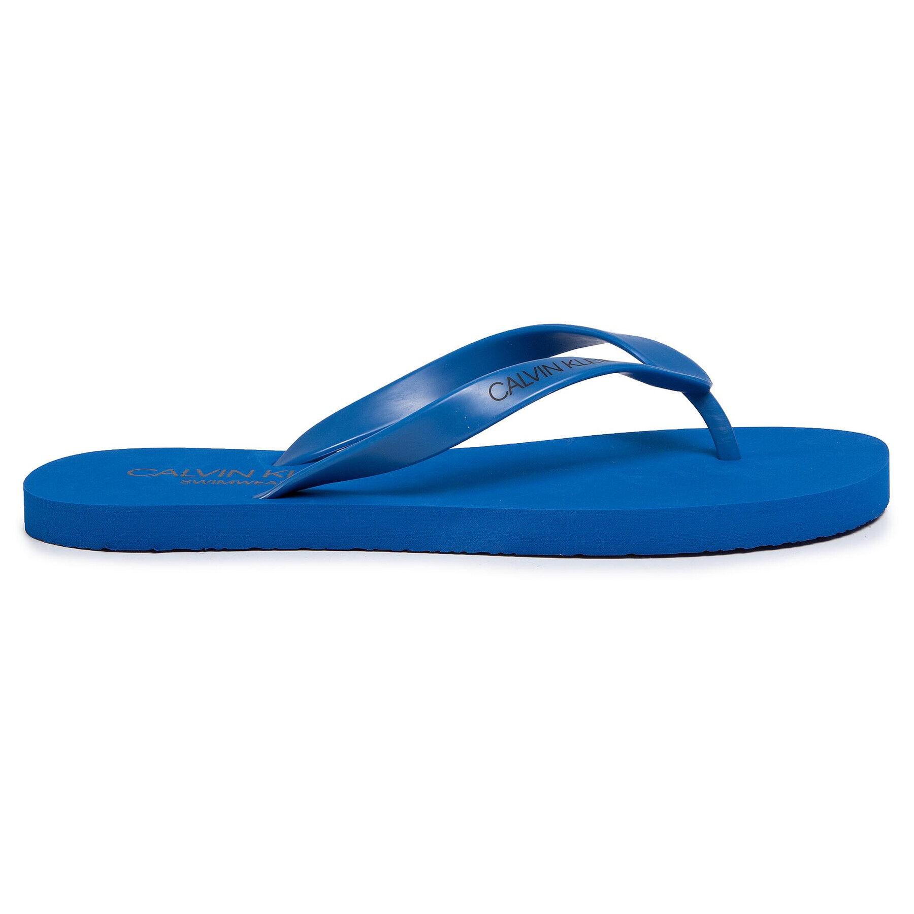 Calvin Klein Swimwear Japonke Ff Sandals KM0KM00497 Modra - Pepit.si