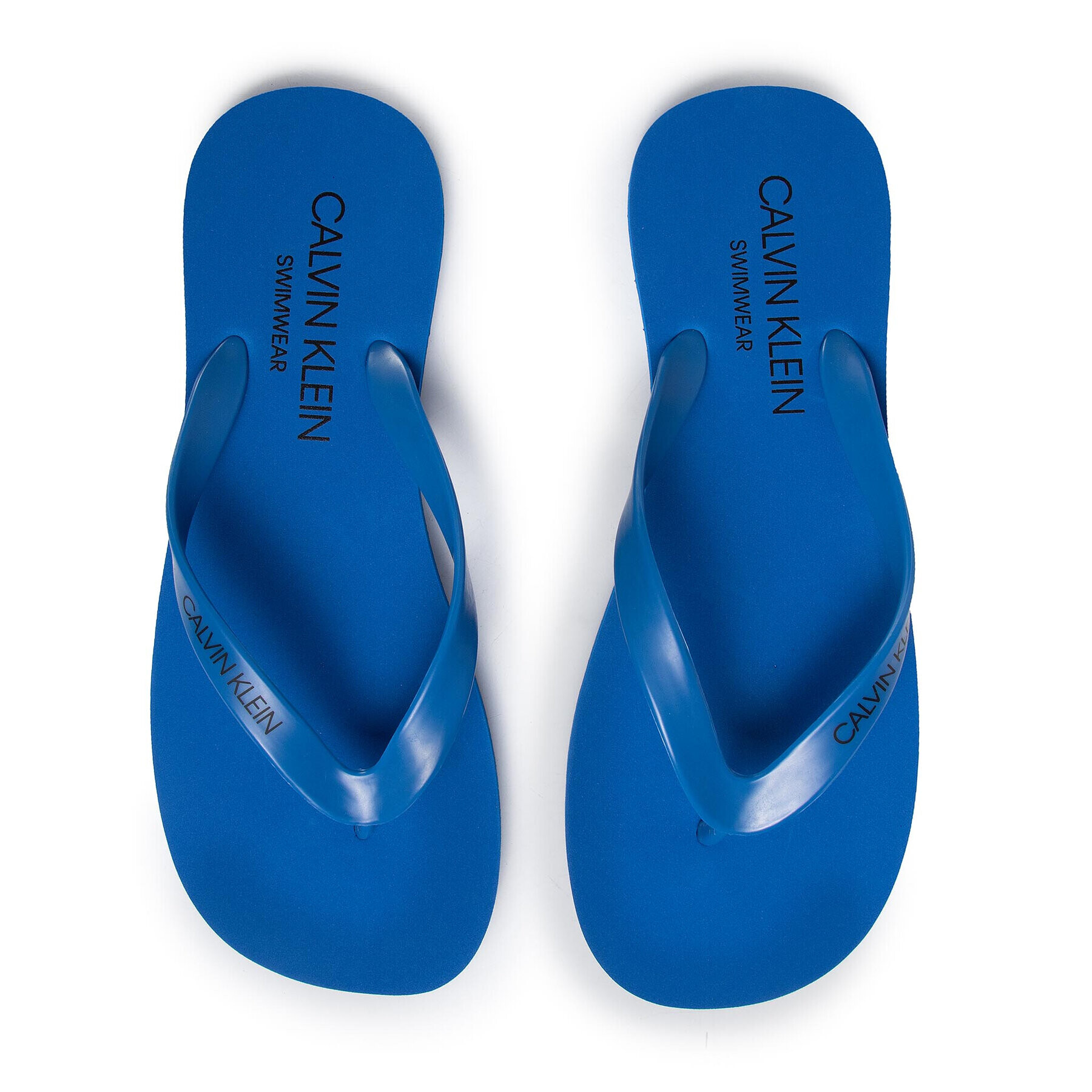 Calvin Klein Swimwear Japonke Ff Sandals KM0KM00497 Modra - Pepit.si