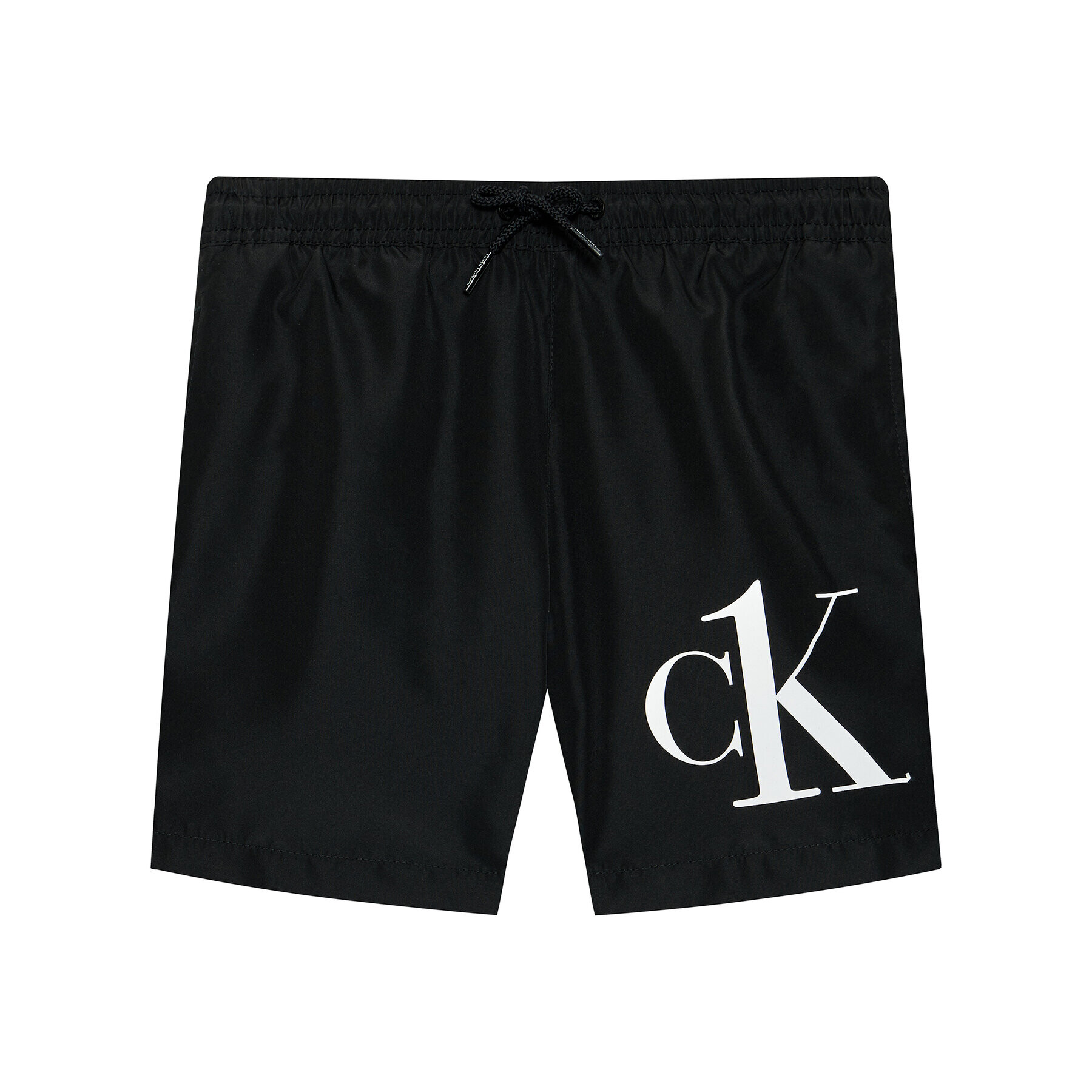 Calvin Klein Swimwear Kopalne hlače Ck One B70B700306 Črna Regular Fit - Pepit.si