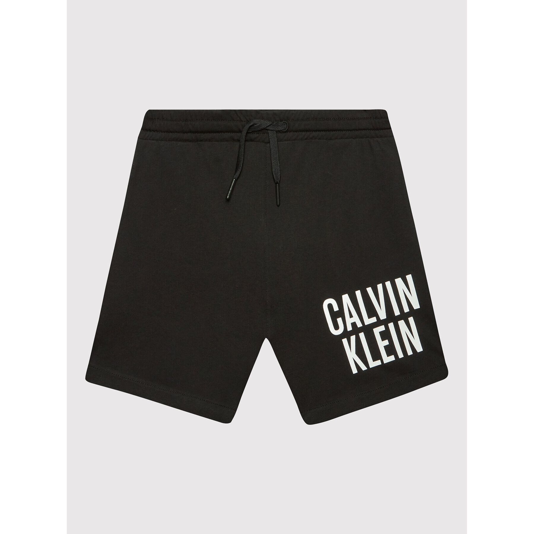 Calvin Klein Swimwear Kopalne hlače Intense Power KV0KV00011 Črna Regular Fit - Pepit.si