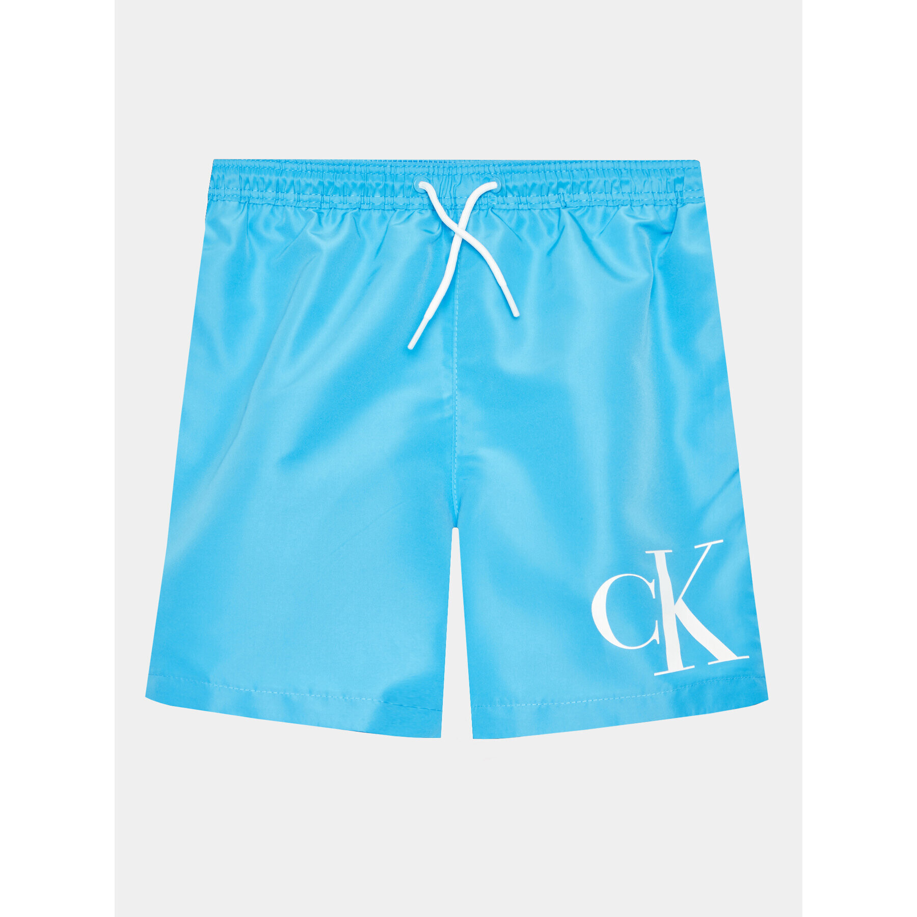 Calvin Klein Swimwear Kopalne hlače KV0KV00023 Modra Regular Fit - Pepit.si