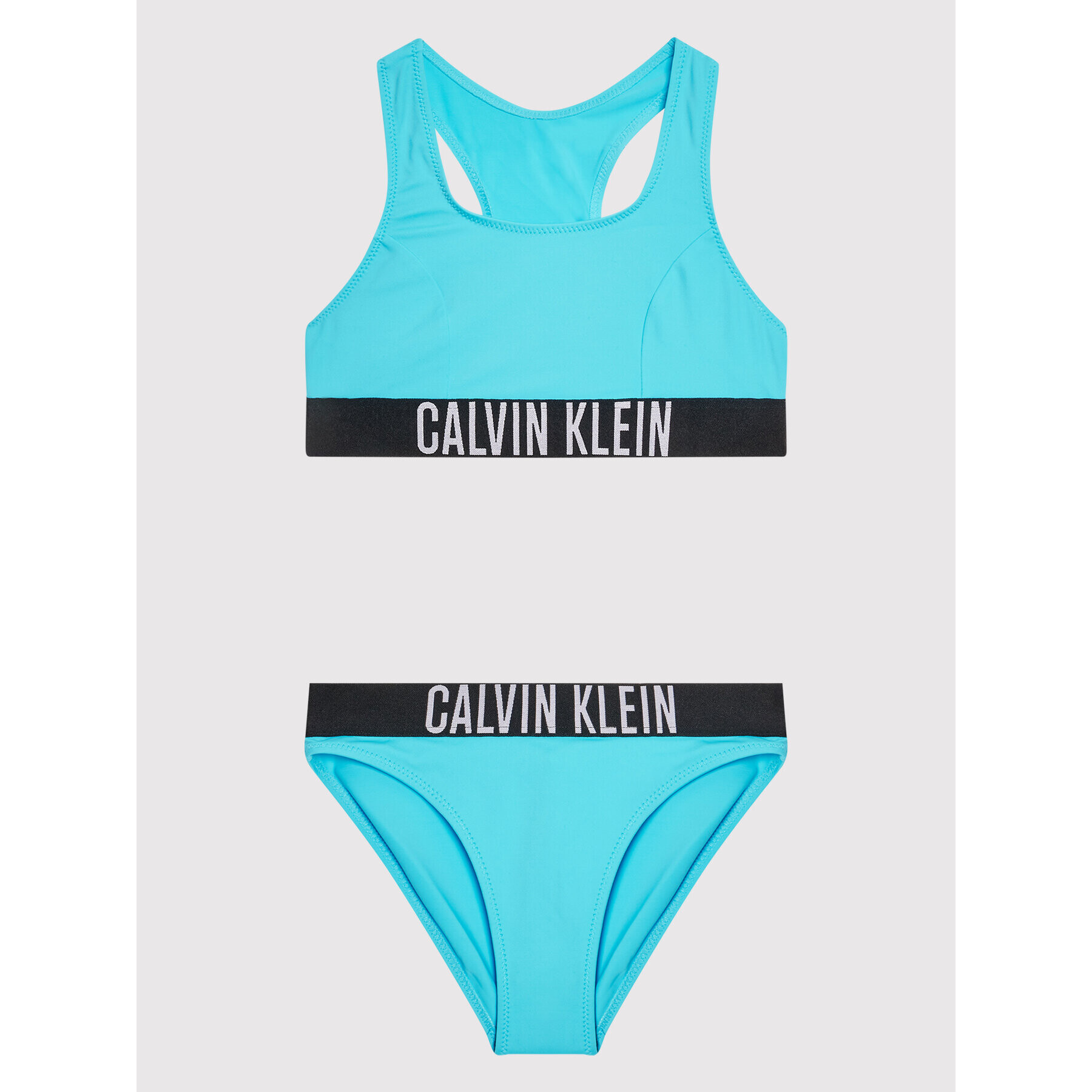 Calvin Klein Swimwear Kopalni kostum Intense Power KY0KY00010 Modra - Pepit.si