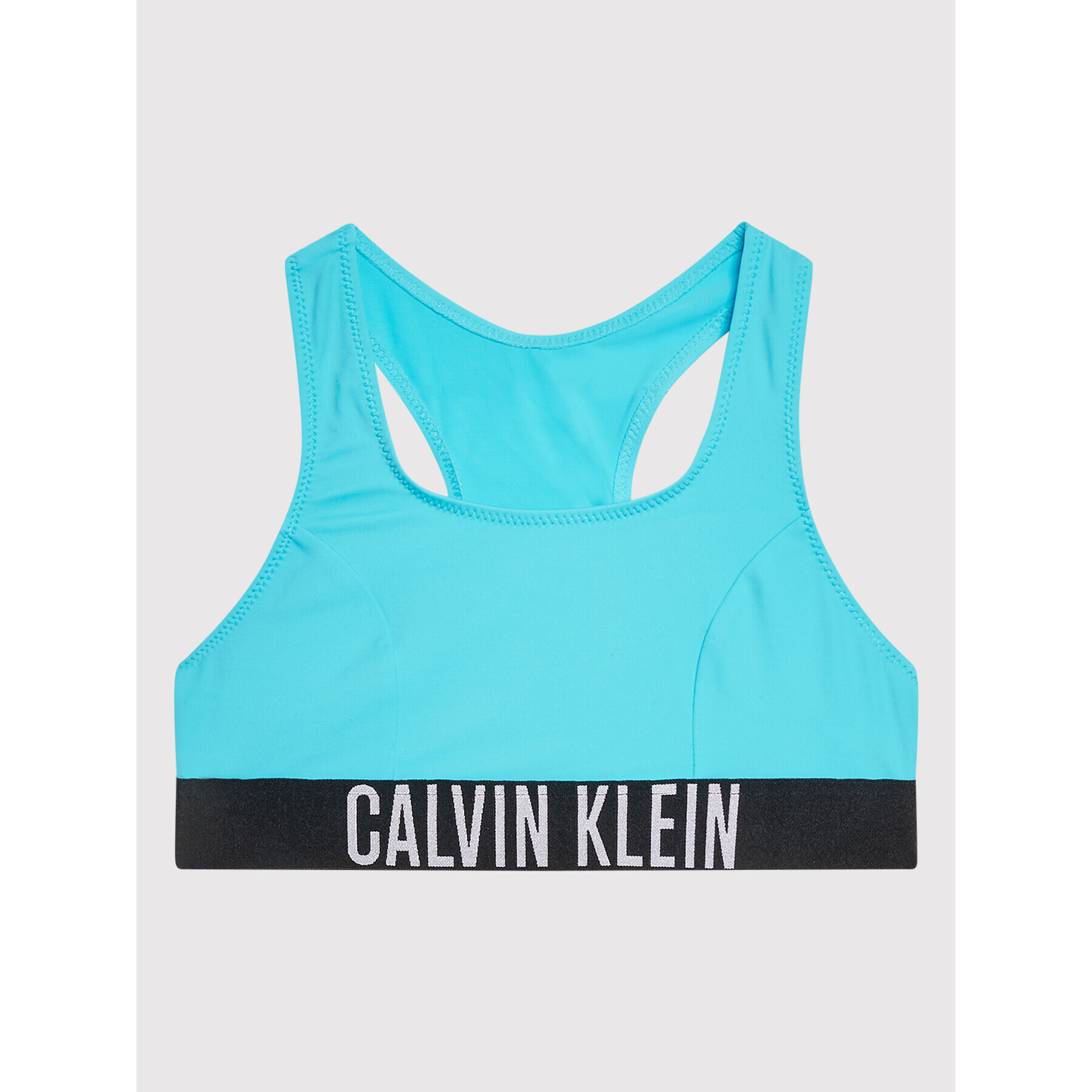 Calvin Klein Swimwear Kopalni kostum Intense Power KY0KY00010 Modra - Pepit.si