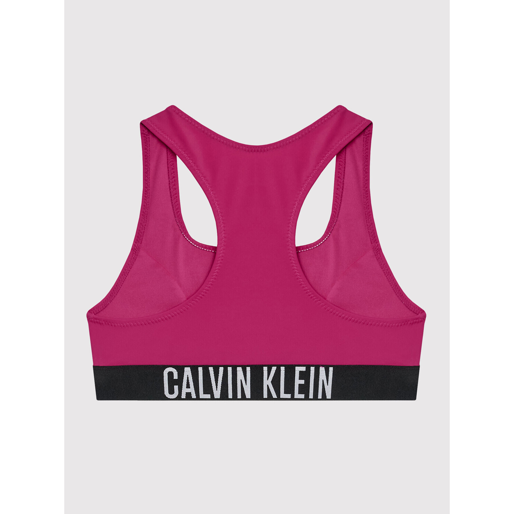 Calvin Klein Swimwear Kopalni kostum KY0KY00010 Roza - Pepit.si