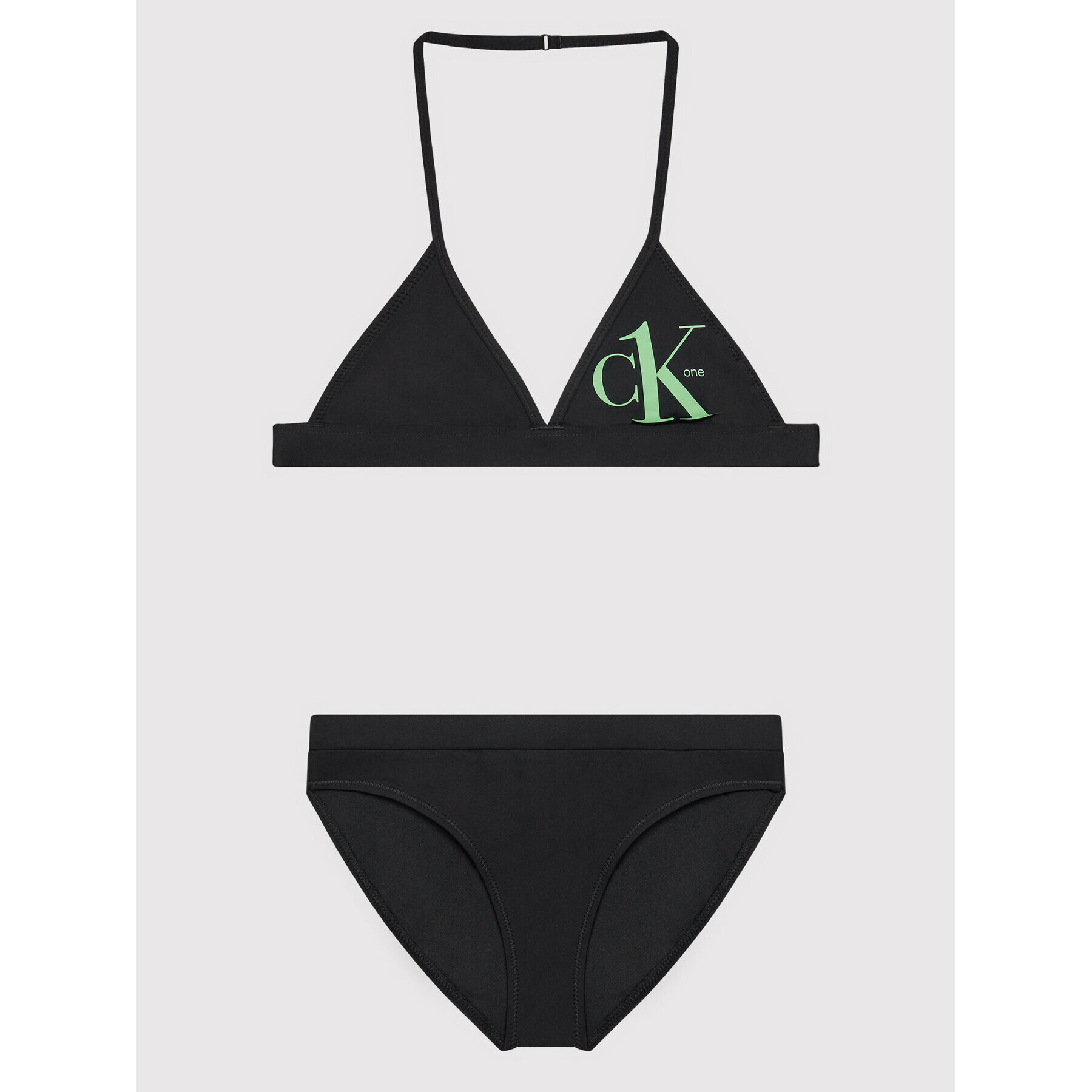 Calvin Klein Swimwear Kopalni kostum KY0KY00012 Črna - Pepit.si