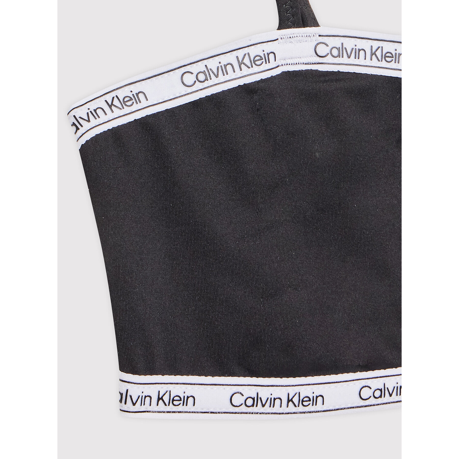 Calvin Klein Swimwear Kopalni kostum KY0KY00016 Črna - Pepit.si