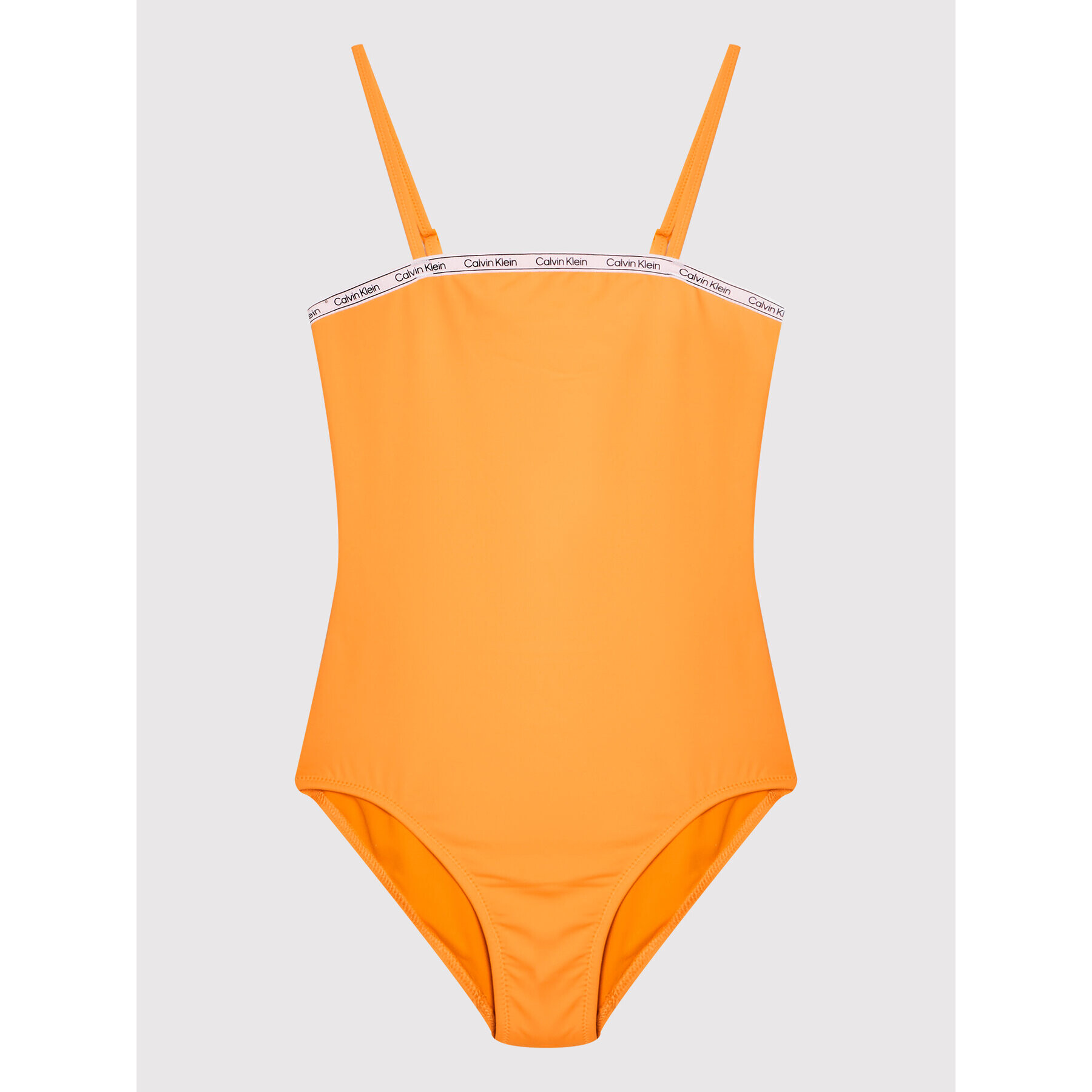 Calvin Klein Swimwear Kopalni kostum KY0KY00021 Oranžna - Pepit.si