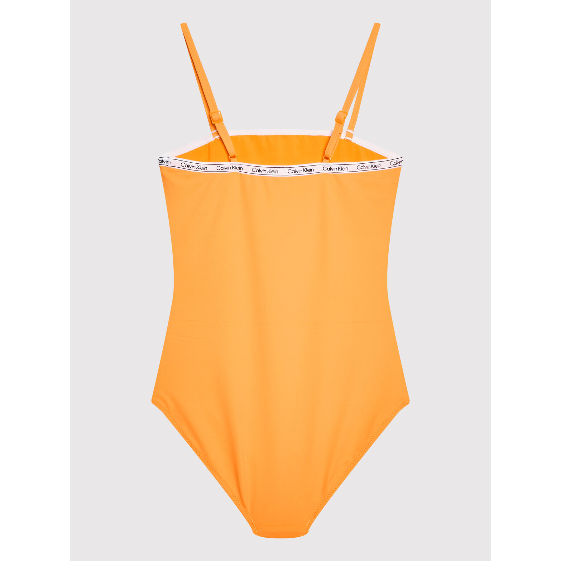 Calvin Klein Swimwear Kopalni kostum KY0KY00021 Oranžna - Pepit.si