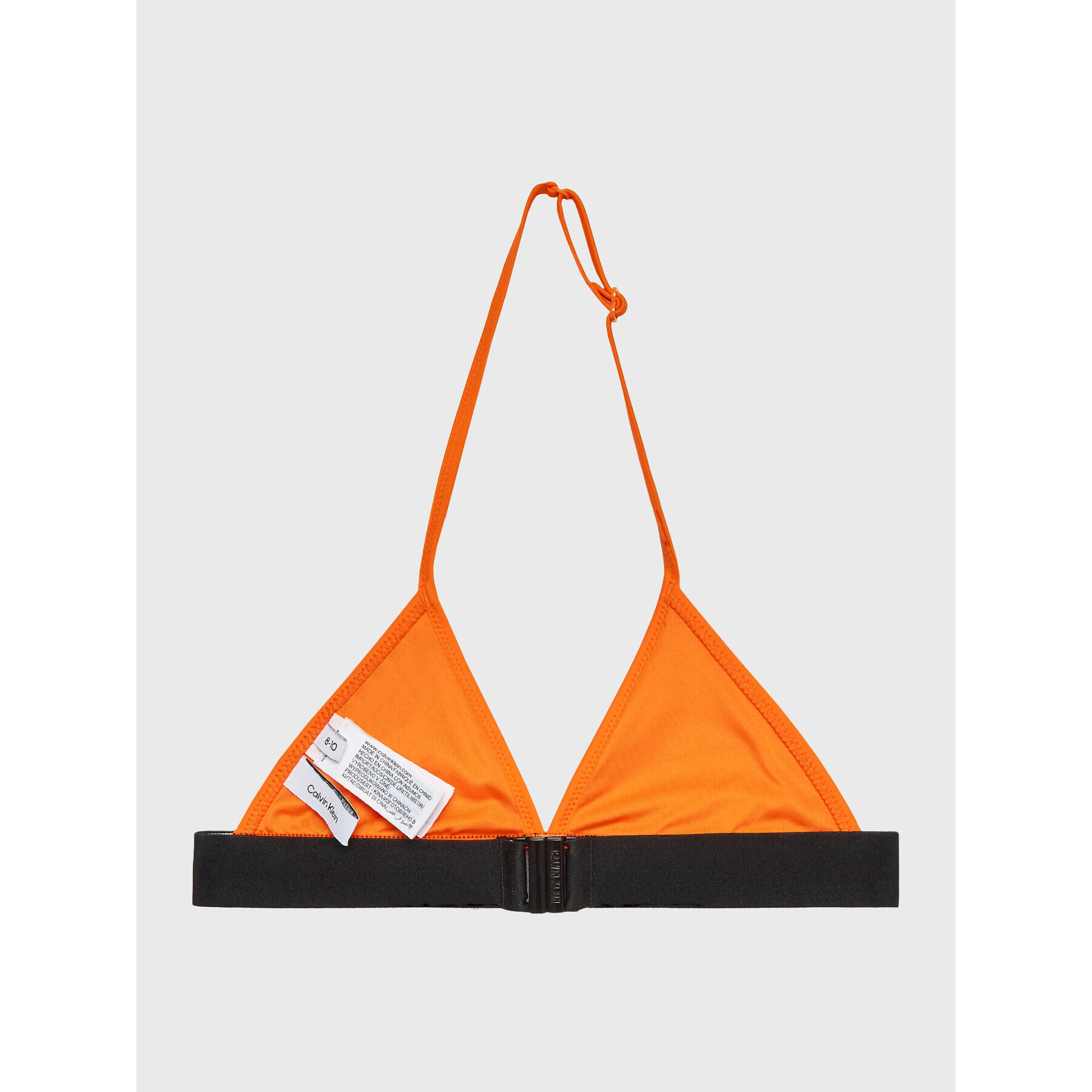 Calvin Klein Swimwear Kopalni kostum KY0KY00026 Oranžna - Pepit.si