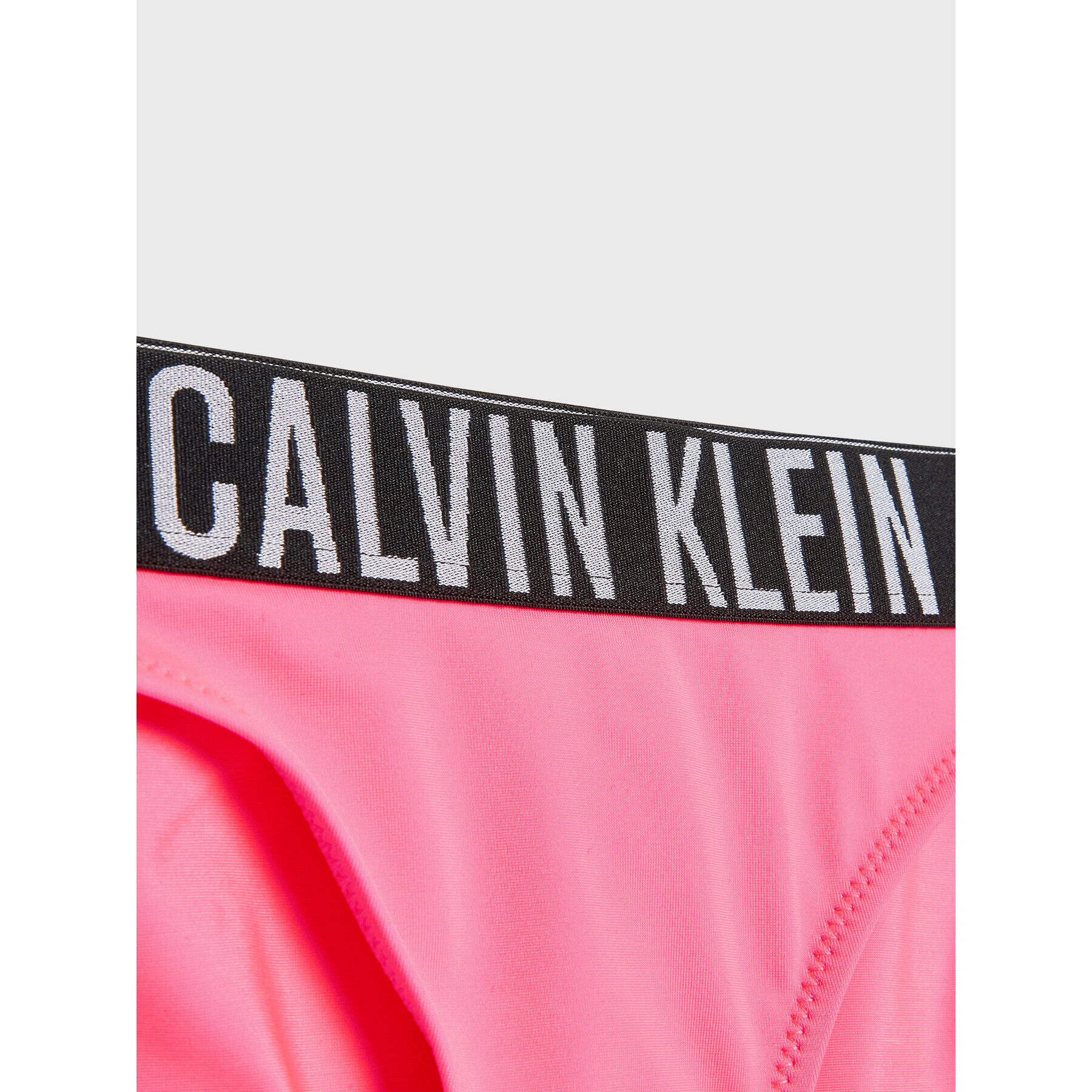 Calvin Klein Swimwear Kopalni kostum KY0KY00026 Roza - Pepit.si