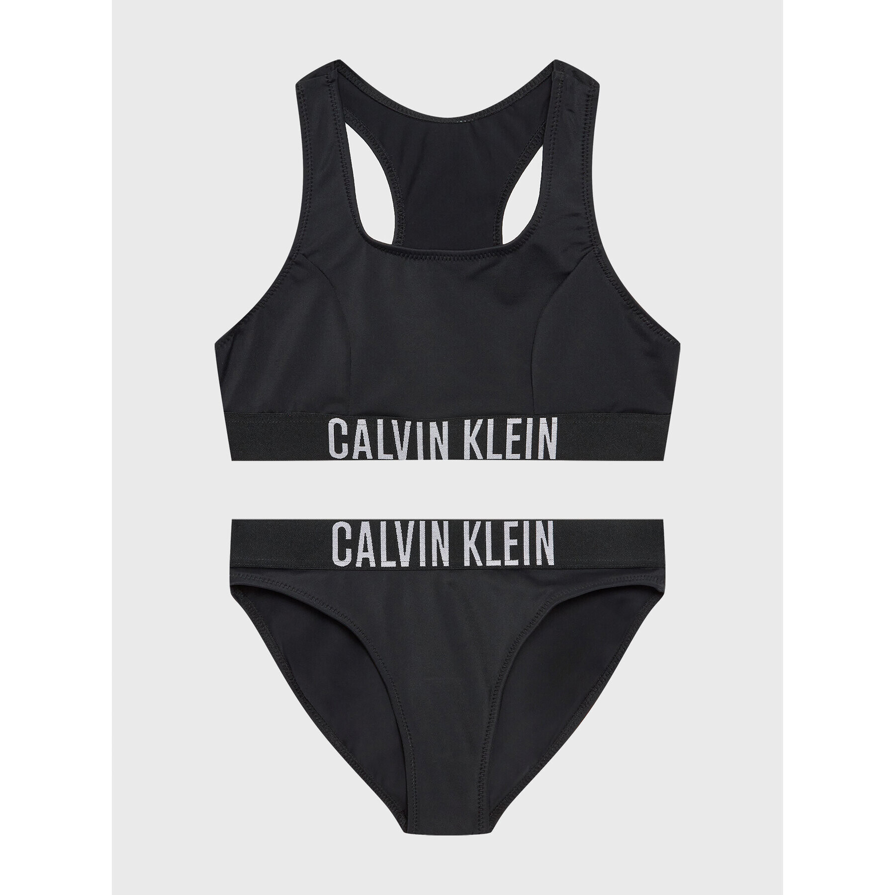 Calvin Klein Swimwear Kopalni kostum KY0KY00027 Črna - Pepit.si