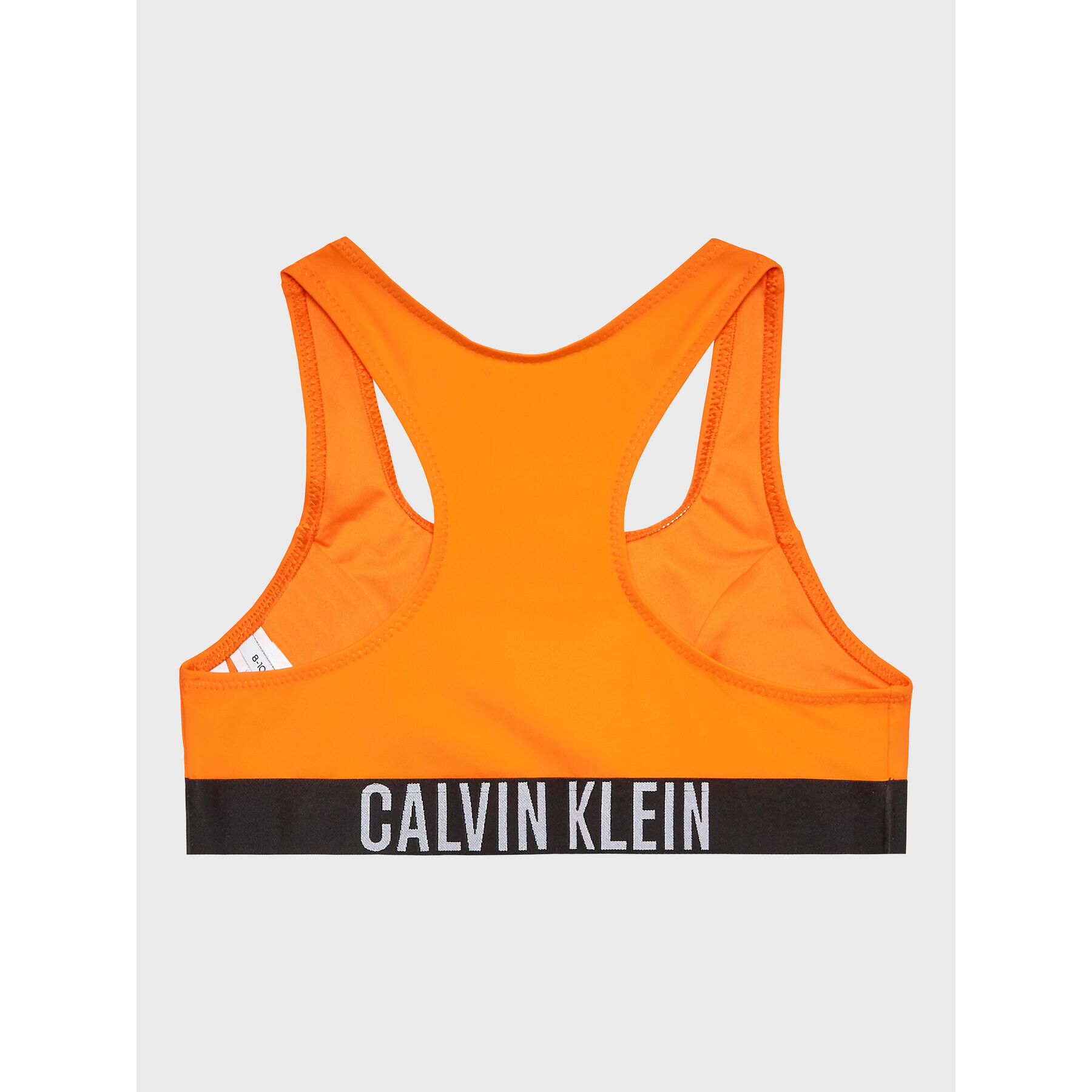 Calvin Klein Swimwear Kopalni kostum KY0KY00027 Oranžna - Pepit.si