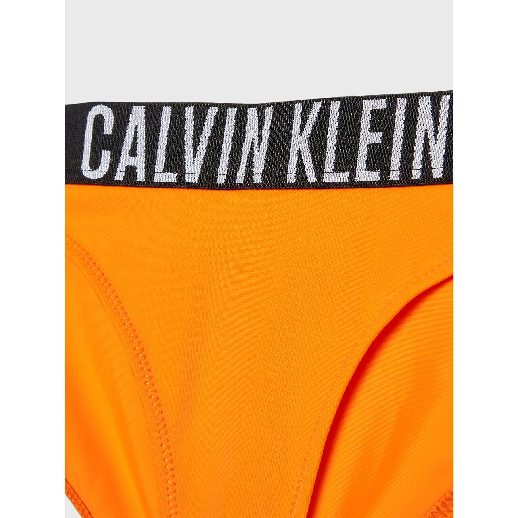 Calvin Klein Swimwear Kopalni kostum KY0KY00027 Oranžna - Pepit.si