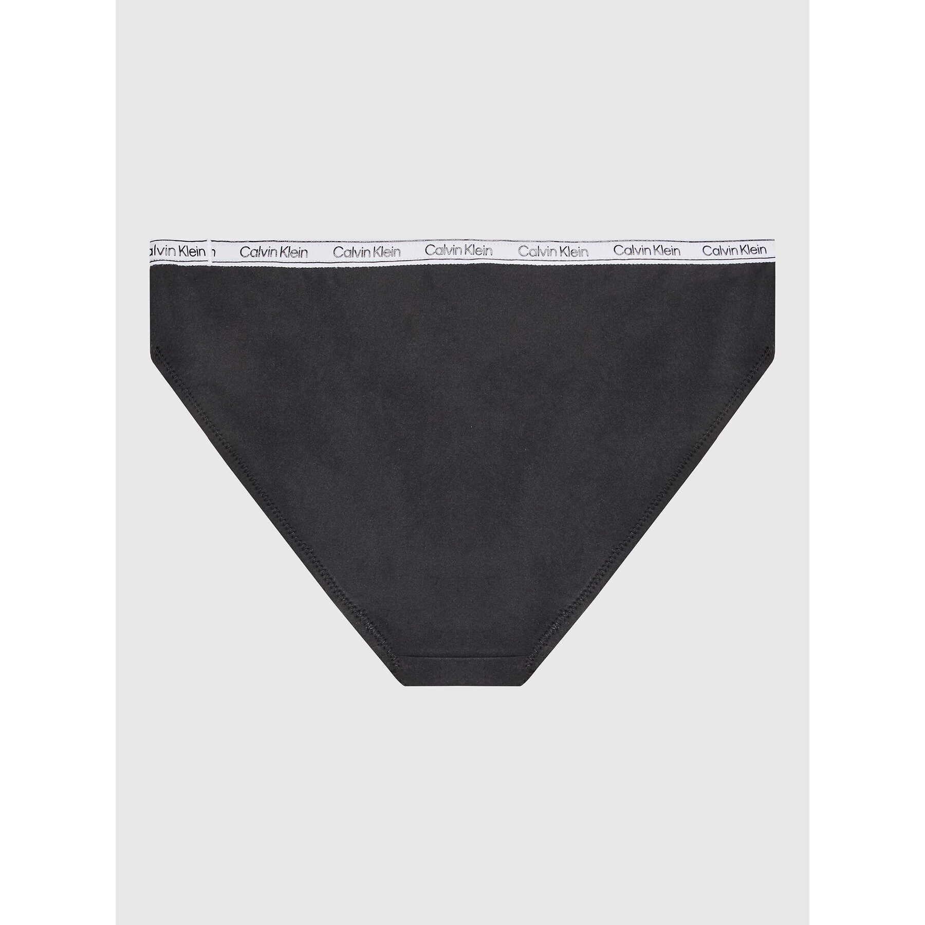 Calvin Klein Swimwear Kopalni kostum Logo Tape KY0KY00008 Črna - Pepit.si