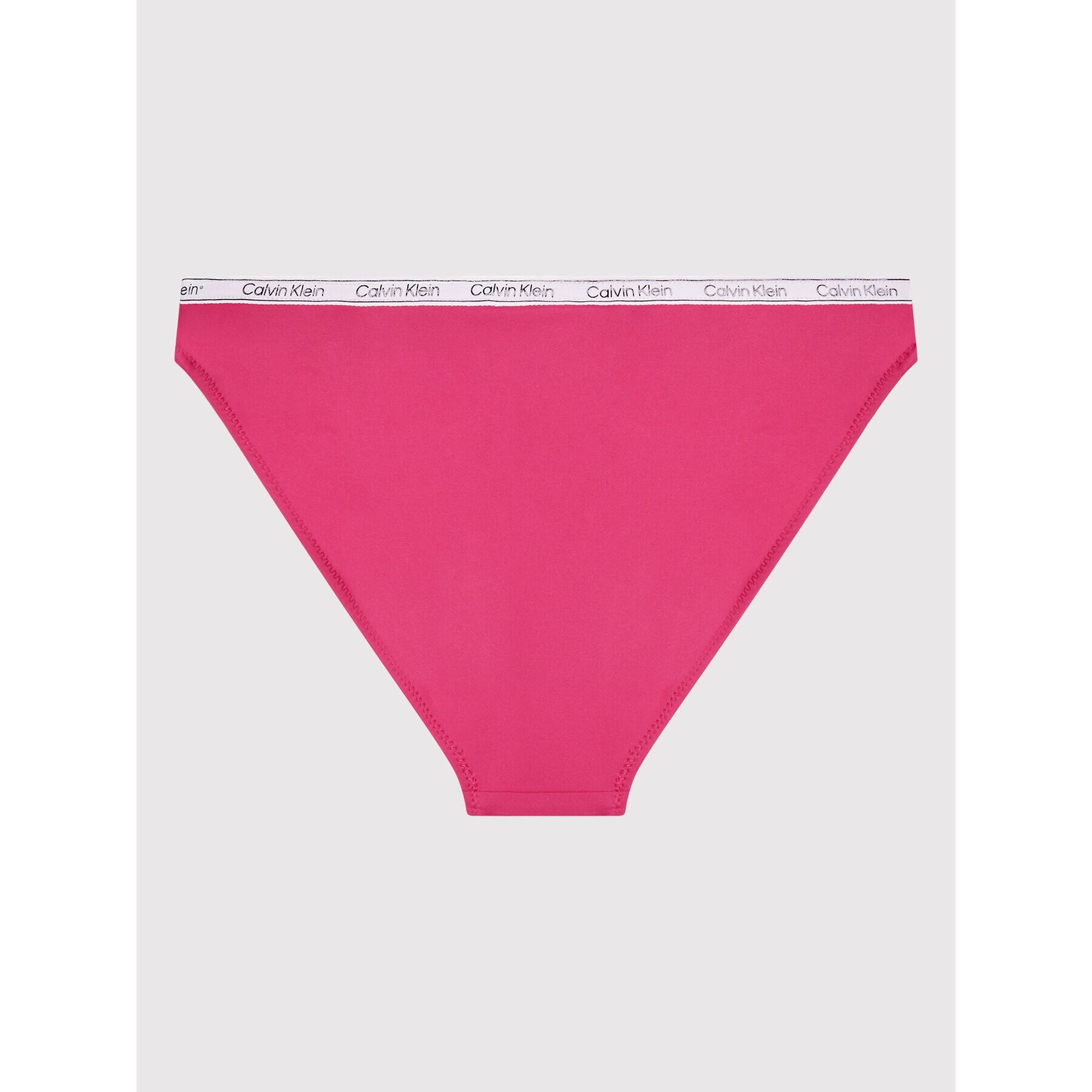 Calvin Klein Swimwear Kopalni kostum Logo Tape KY0KY00008 Roza - Pepit.si