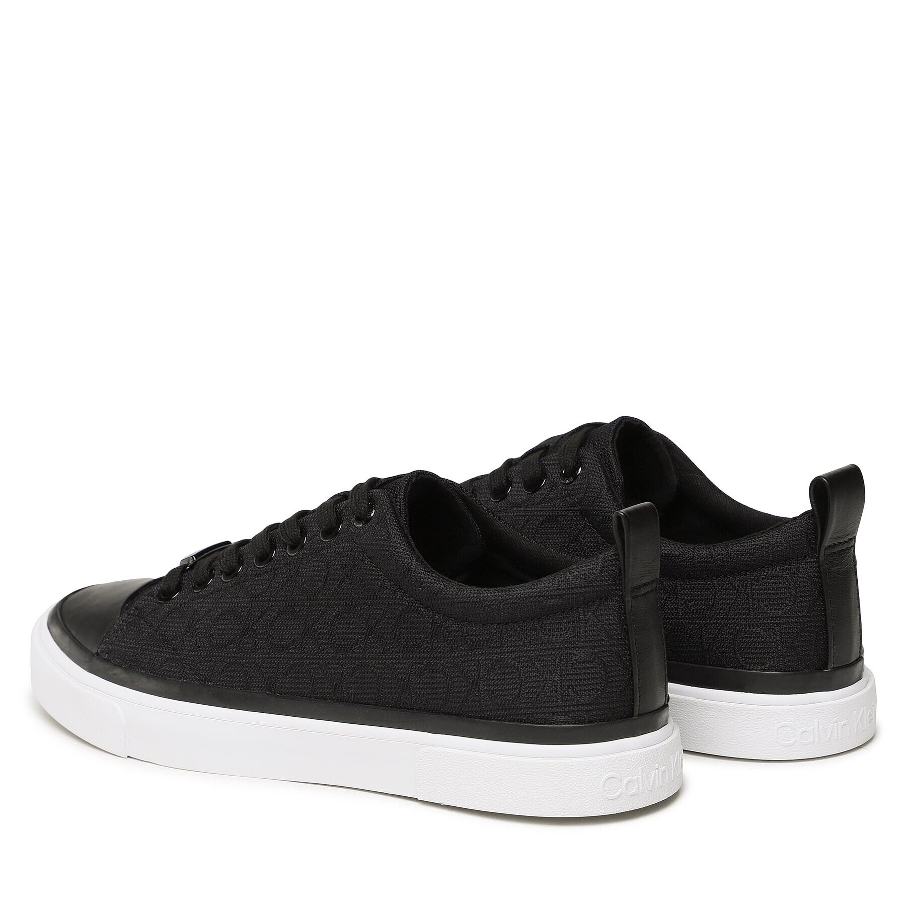 Calvin Klein Tenis superge Vulc Lace-Up - Mono Jq HW0HW01777 Črna - Pepit.si