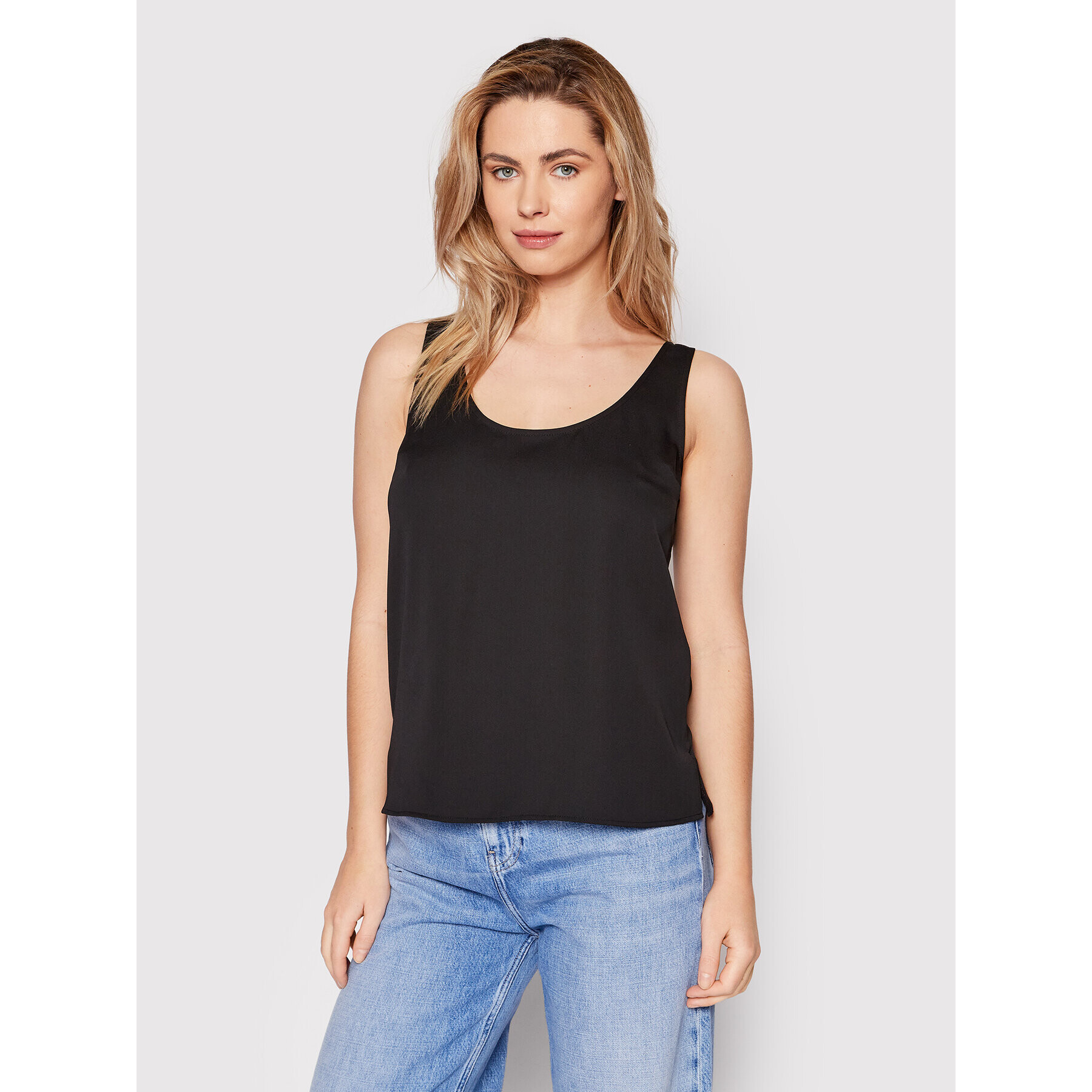 Calvin Klein Top Cdc K20K203795 Črna Loose Fit - Pepit.si