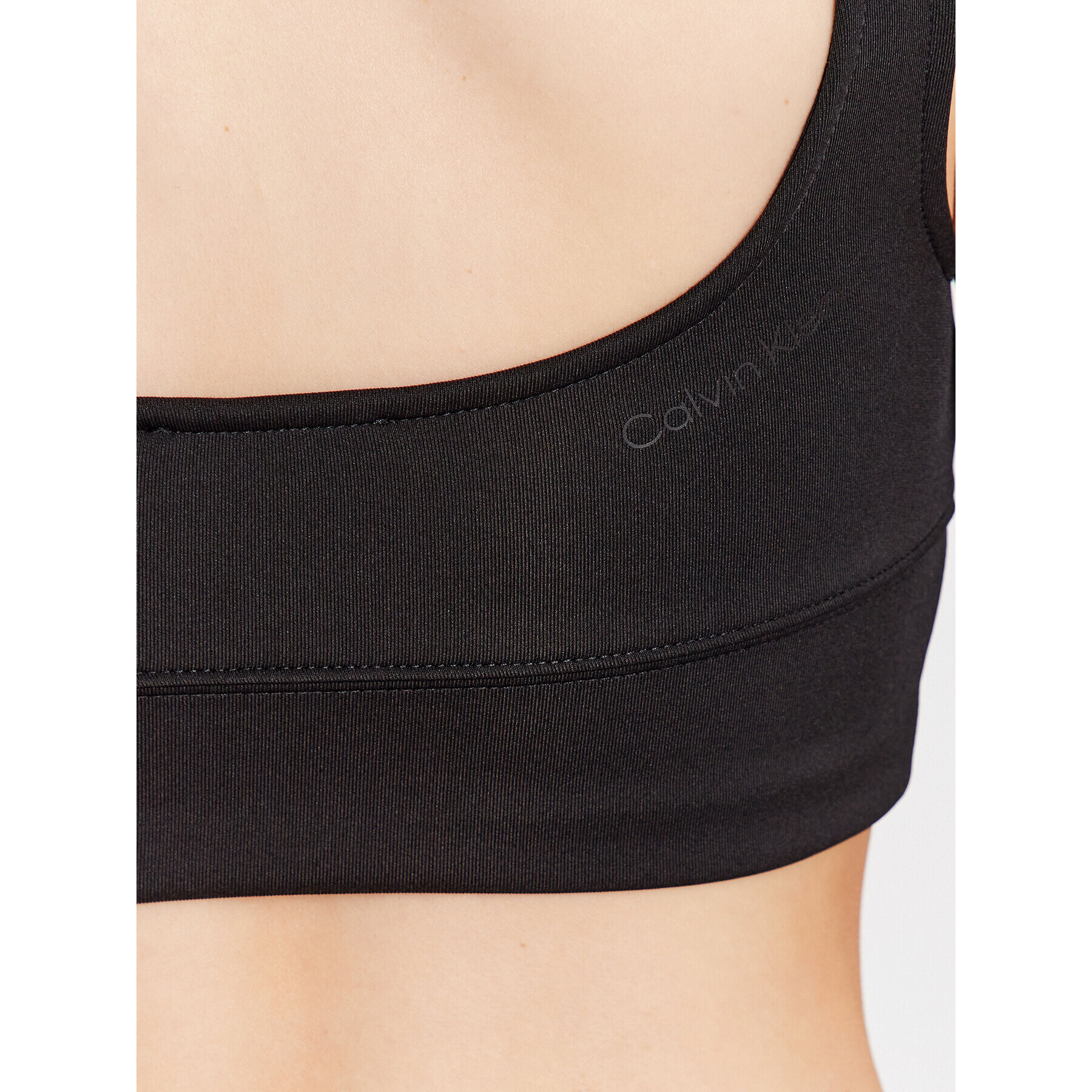 Calvin Klein Top Technical nit Bralette K20K205211 Črna Slim Fit - Pepit.si