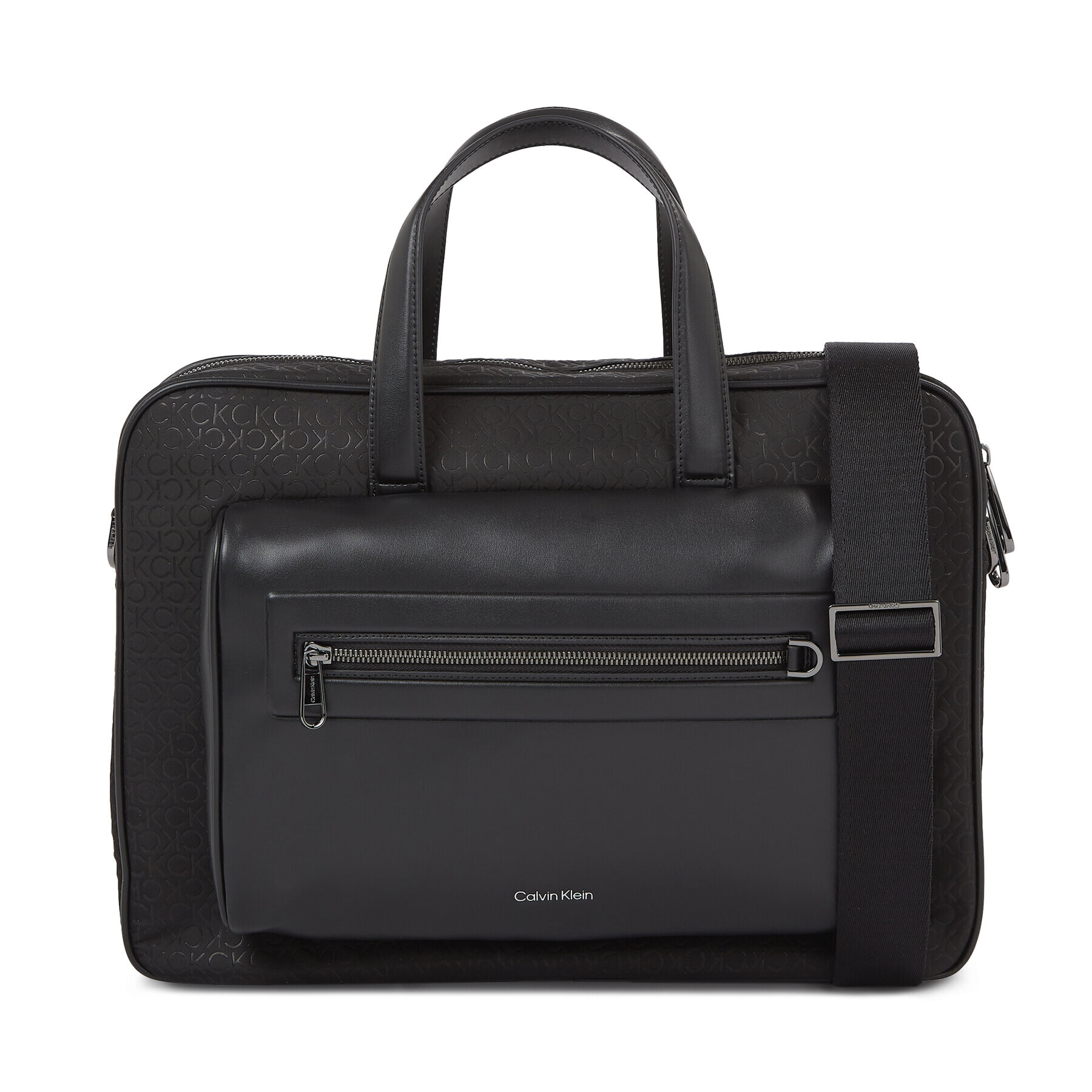 Calvin Klein Torba za prenosnik Ck Elevated Laptop Bag Repreve K50K510851 Črna - Pepit.si