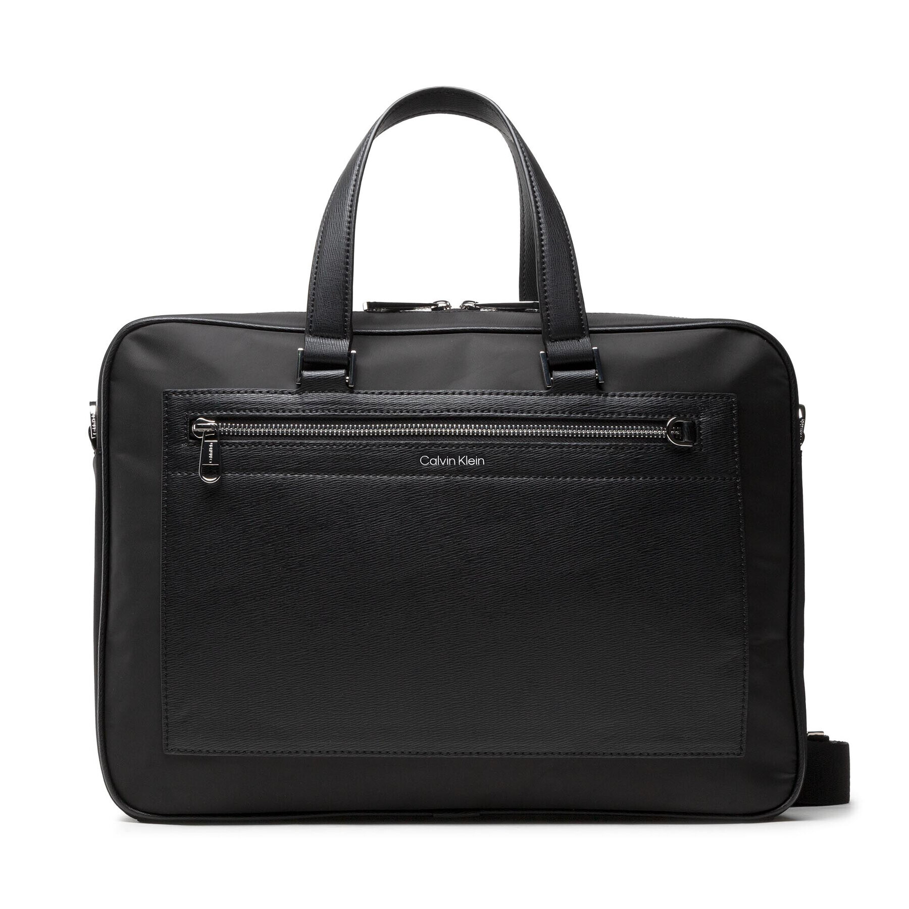 Calvin Klein Torba za prenosnik Classic Repreve Laptop Bag Wpckt K50K508704 Črna - Pepit.si