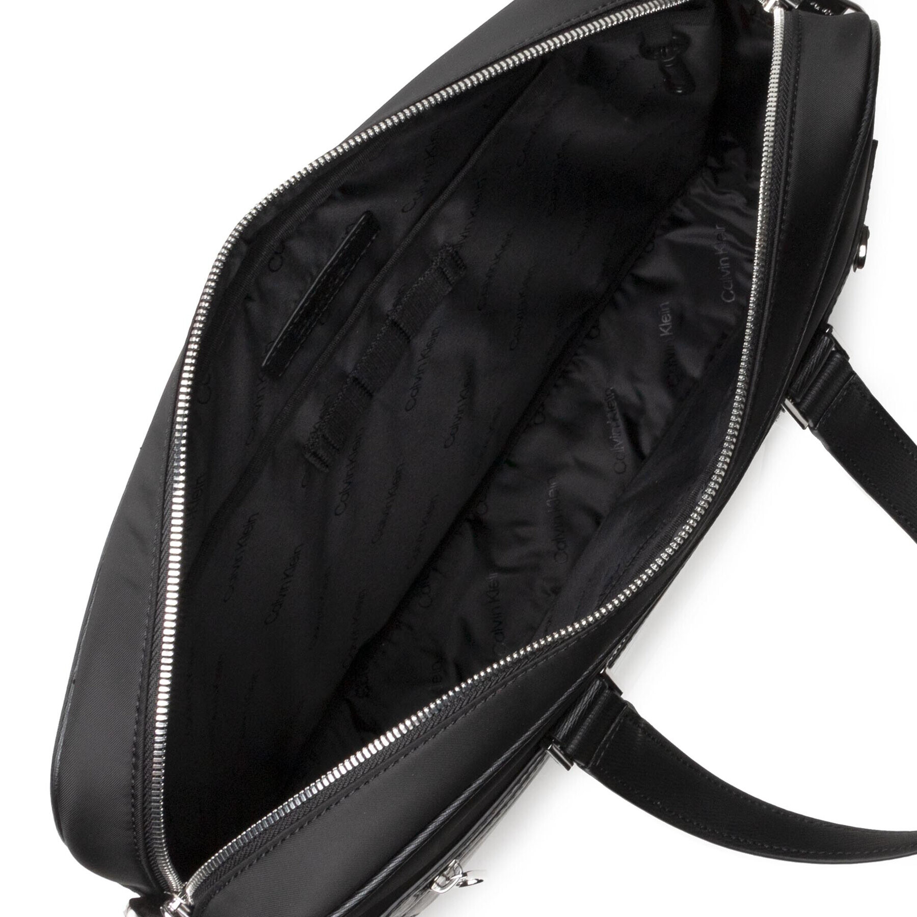 Calvin Klein Torba za prenosnik Classic Repreve Laptop Bag Wpckt K50K508704 Črna - Pepit.si