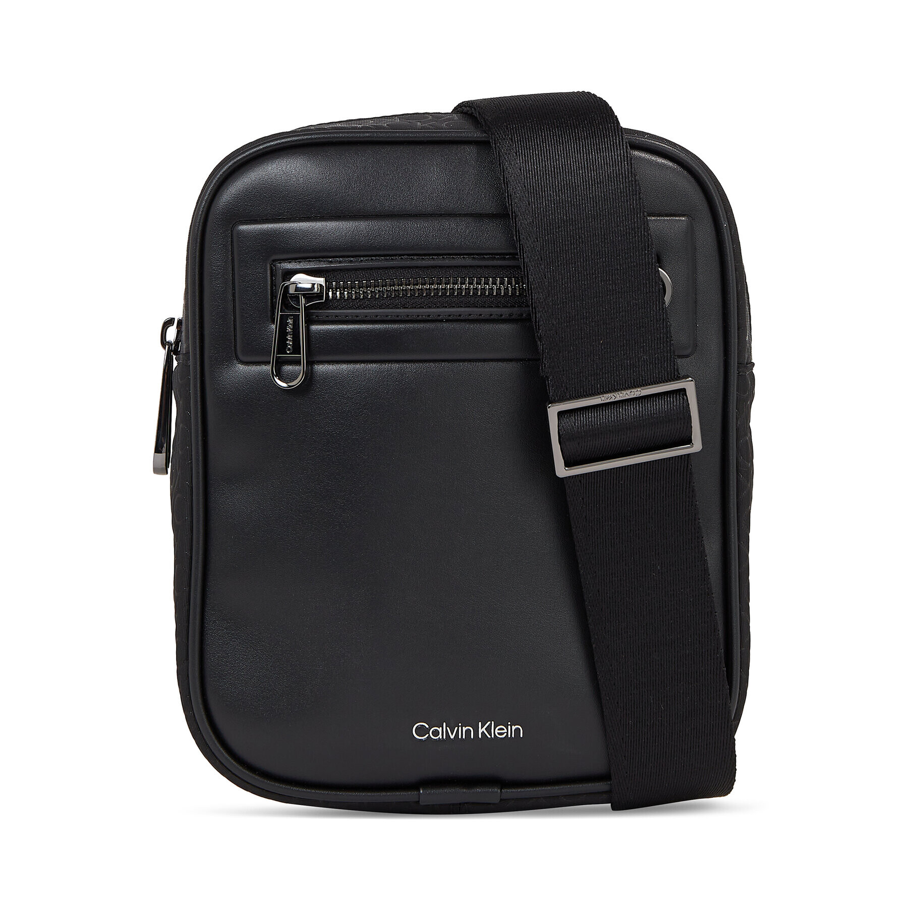 Calvin Klein Torbica za okrog pasu Ck Elevated Con Reporter S Repre K50K510853 Črna - Pepit.si